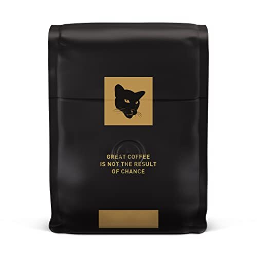Coffee, Medium Roast Whole Bean Coffee – Black Cat Espresso 12 Ounce Bag with…
