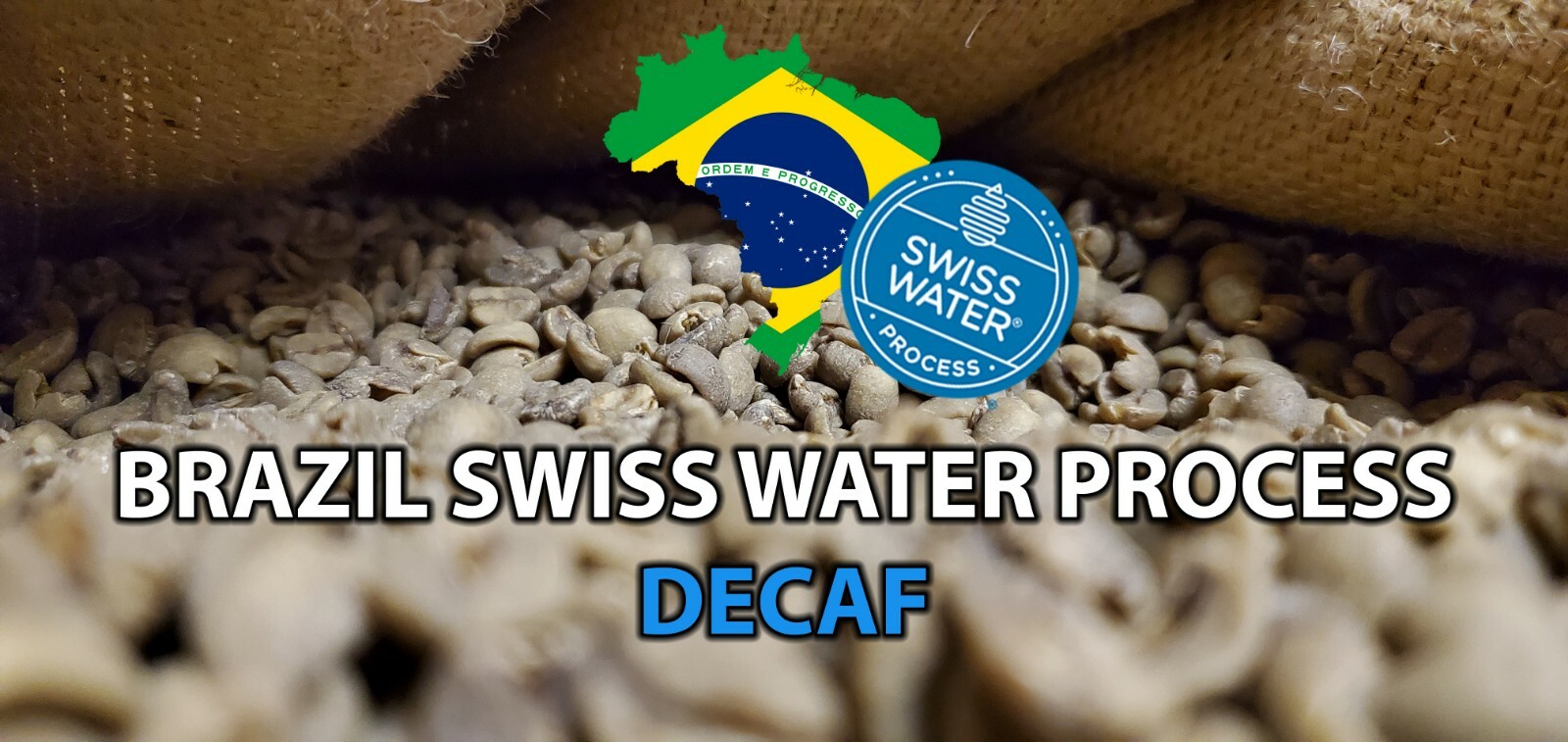 5 LB BRAZIL SWP SWISS WATER PROCESS UNROASTED GREEN COFFEE BEANS – ARABICA DECAF