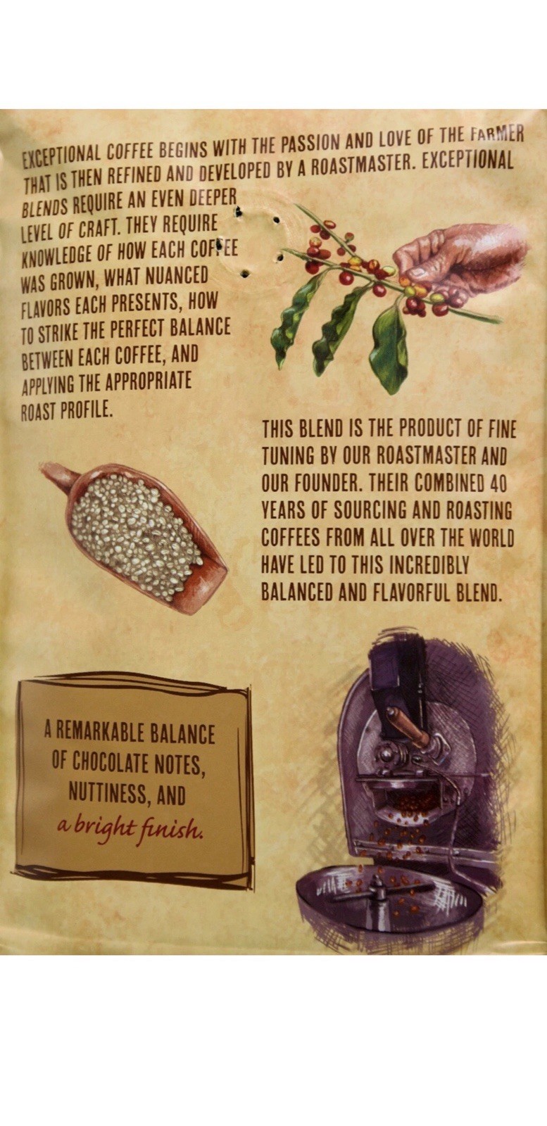 Mayorga Coffee Organic Artesano Blend Medium-Roast Whole Bean, 2 Pounds