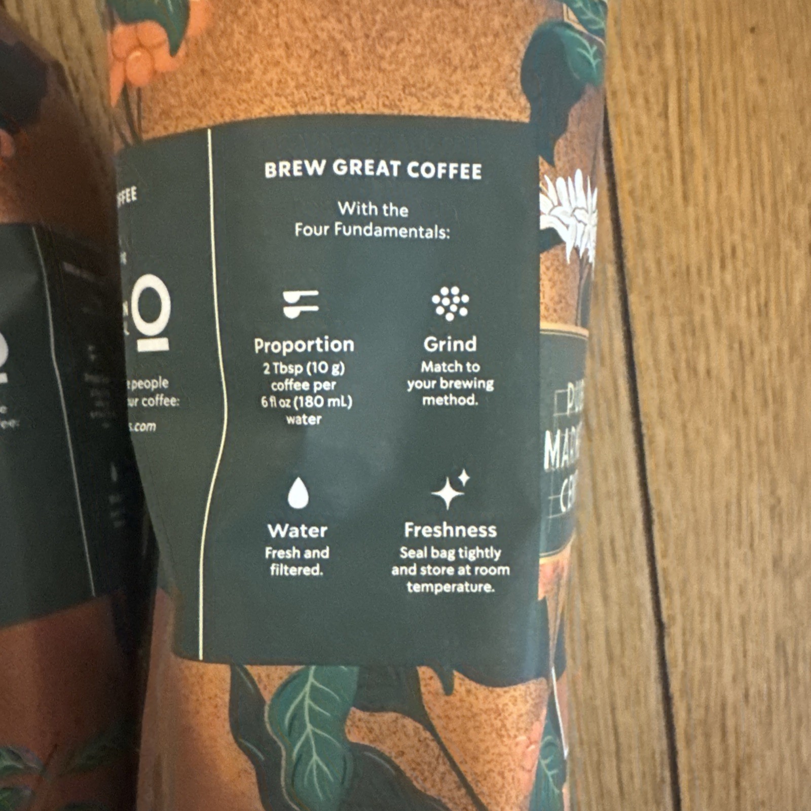 Starbucks Decaf Pike Place Lot Medium Roast Whole Bean Coffee TWO 1lb / 16oz Bag