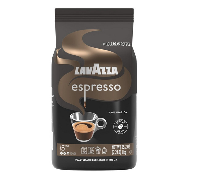 Lavazza Espresso Whole Bean Coffee 2.2 lb Bag (Pack of 1)