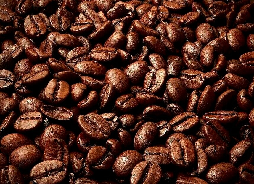 100% Organic Colombian Medium Whole Roasted Coffee Beans (select Weight)