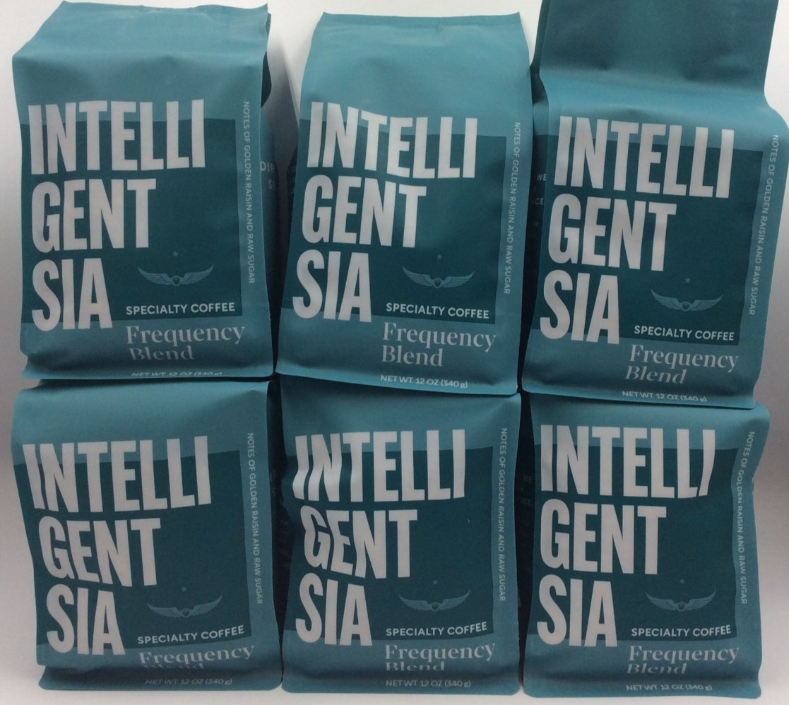 Intelligentsia Frequency Blend Coffee, Medium Roast, Whole Bean Coffee, AUG/2026