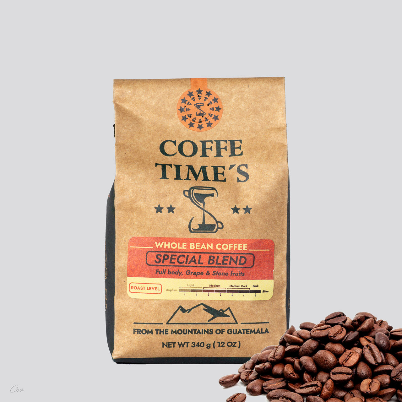 SPECIAL BLEND 340G (12 OZ) – WHOLE BEAN COFFEE