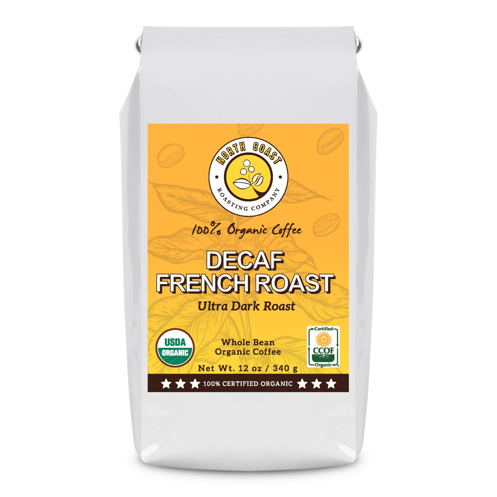 , Ultra Dark Roast, Low Acid Organic Coffee, Whole Bean – Swiss Water Process…