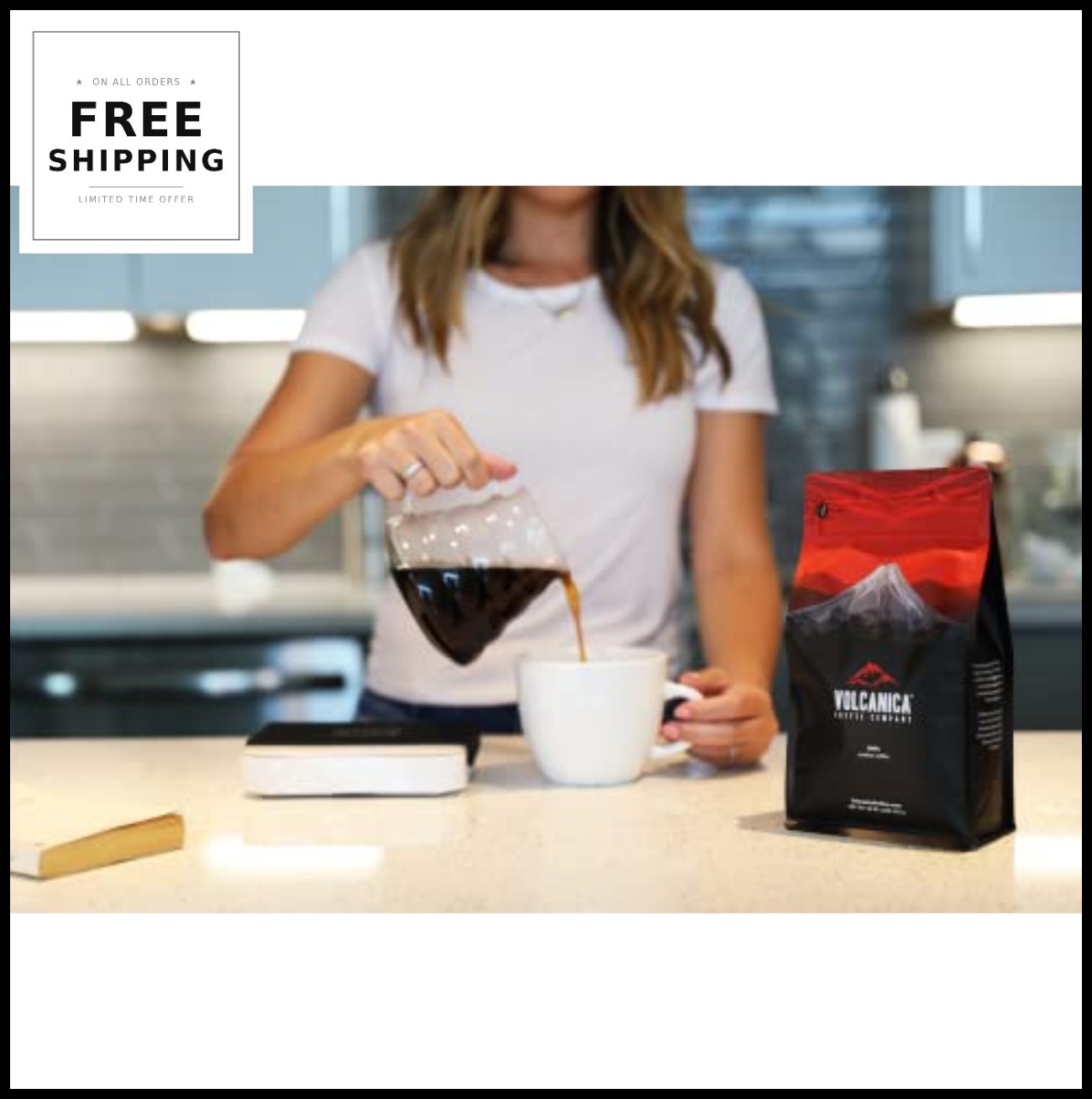 Costa Rica Coffee Whole Bean Medium Roast Fair Trade 16 Ounce Tarrazu Original