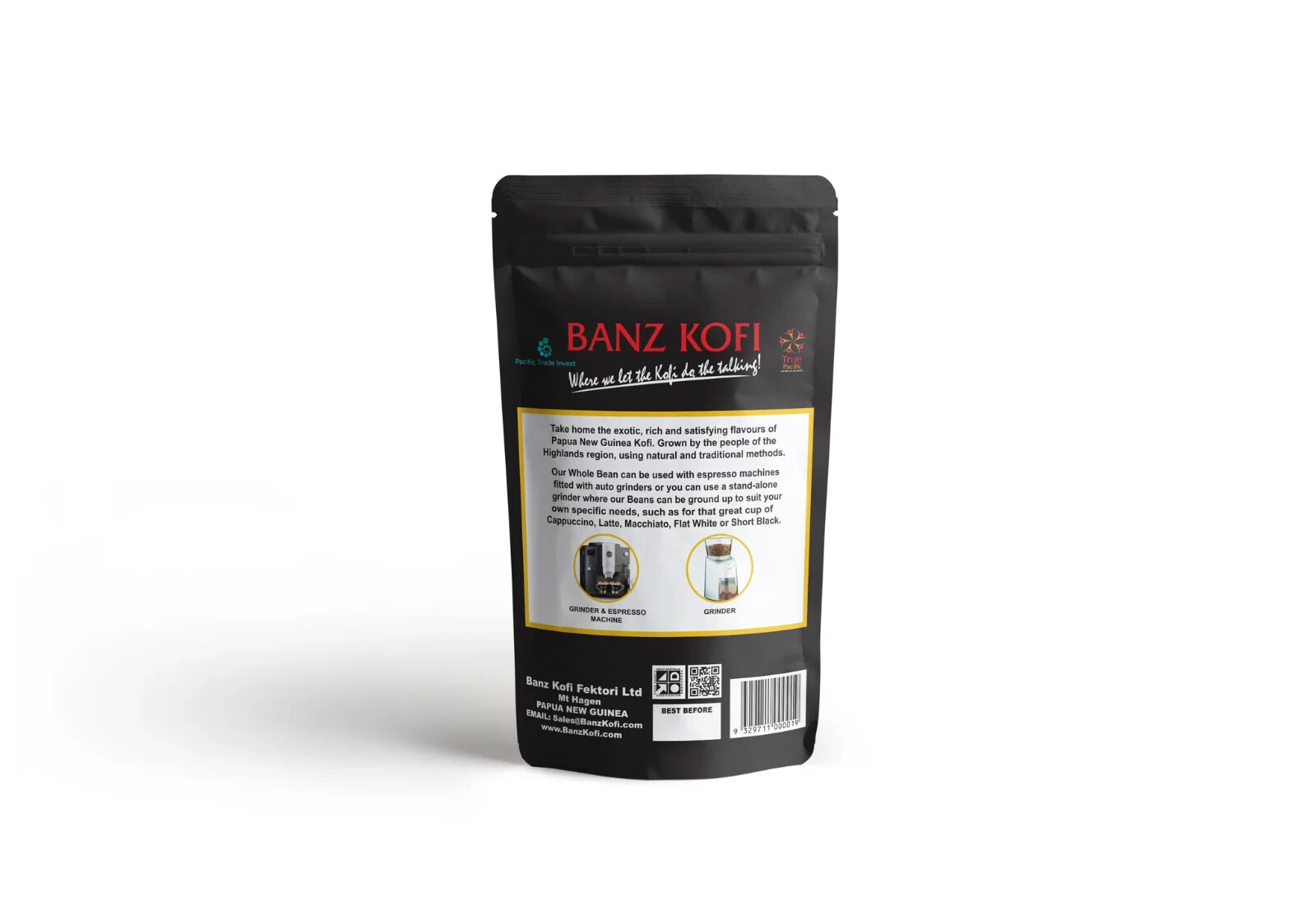 Fresh Roasted Coffee Beans 100% Papua New Guinea Grown (2x250g)