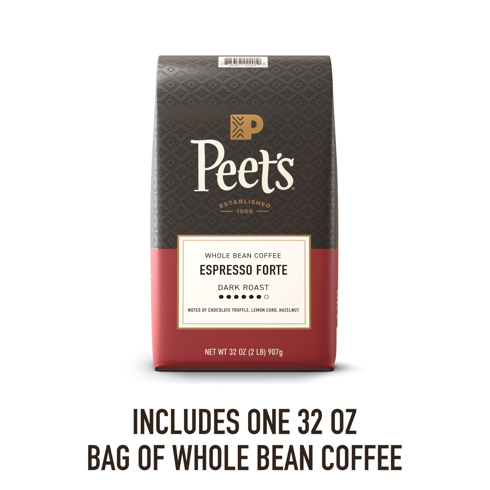 , Dark Roast Whole Bean Coffee, 100% Arabica Coffee – Espresso Forte 32 Ounce…