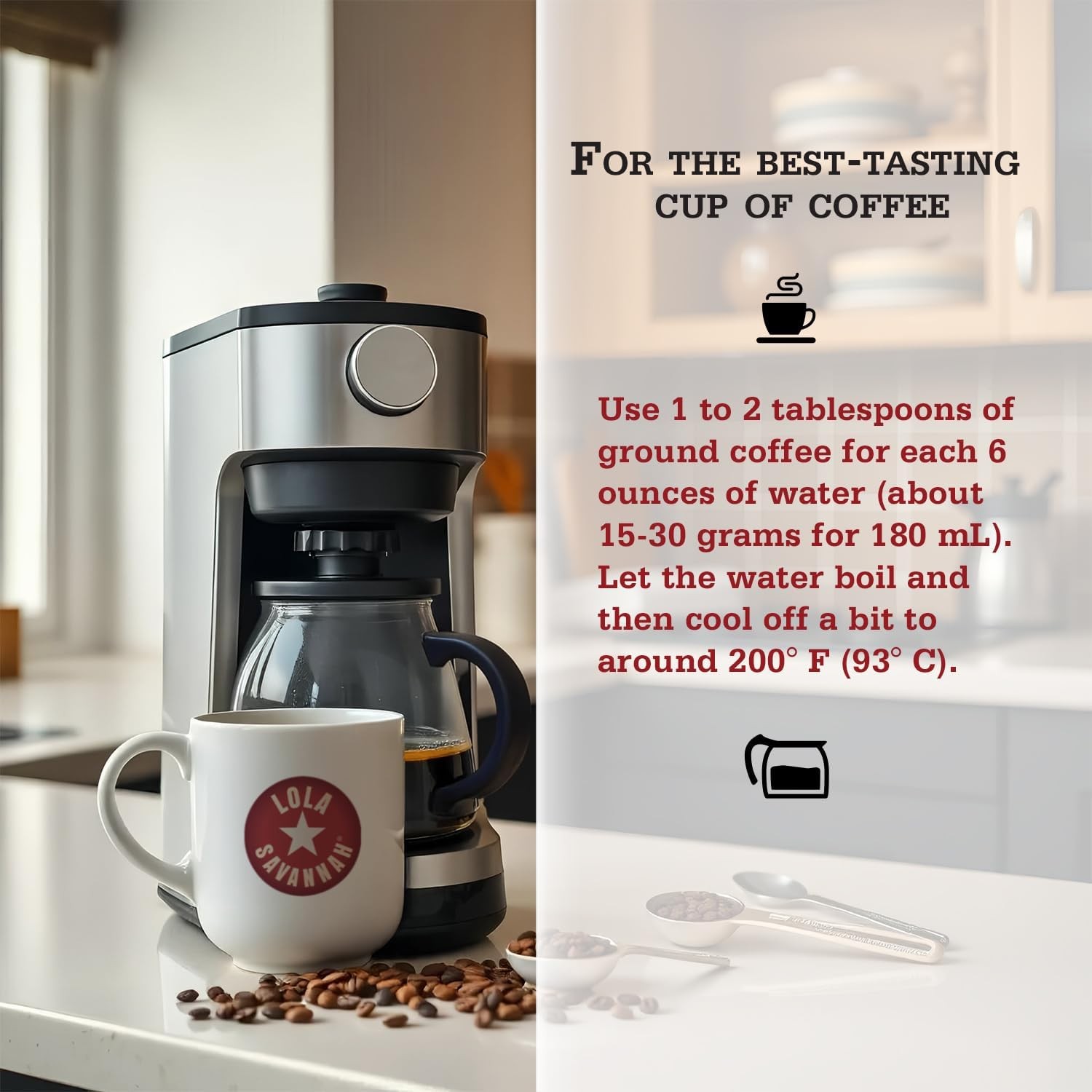 Lola Savannah Texas Pecan Whole Bean Coffee – Gourmet Arabica Beans Blended with