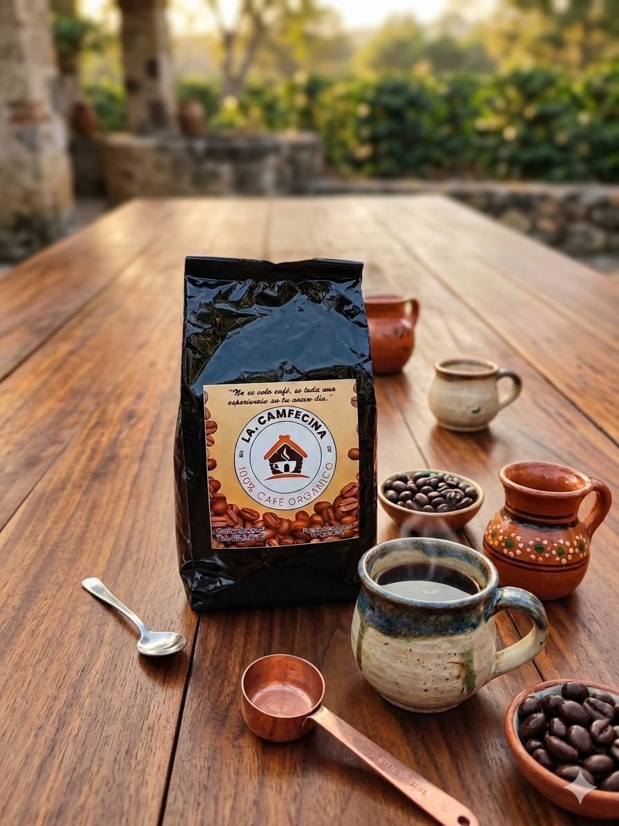 La Camfecina 100% Café Orgánico Coffee Beans Artisanal Organic Pantry