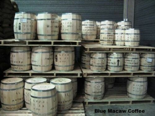 100% Jamaican Blue Mountain Coffee Beans Dark Roasted Daily 2 to 10 Pounds