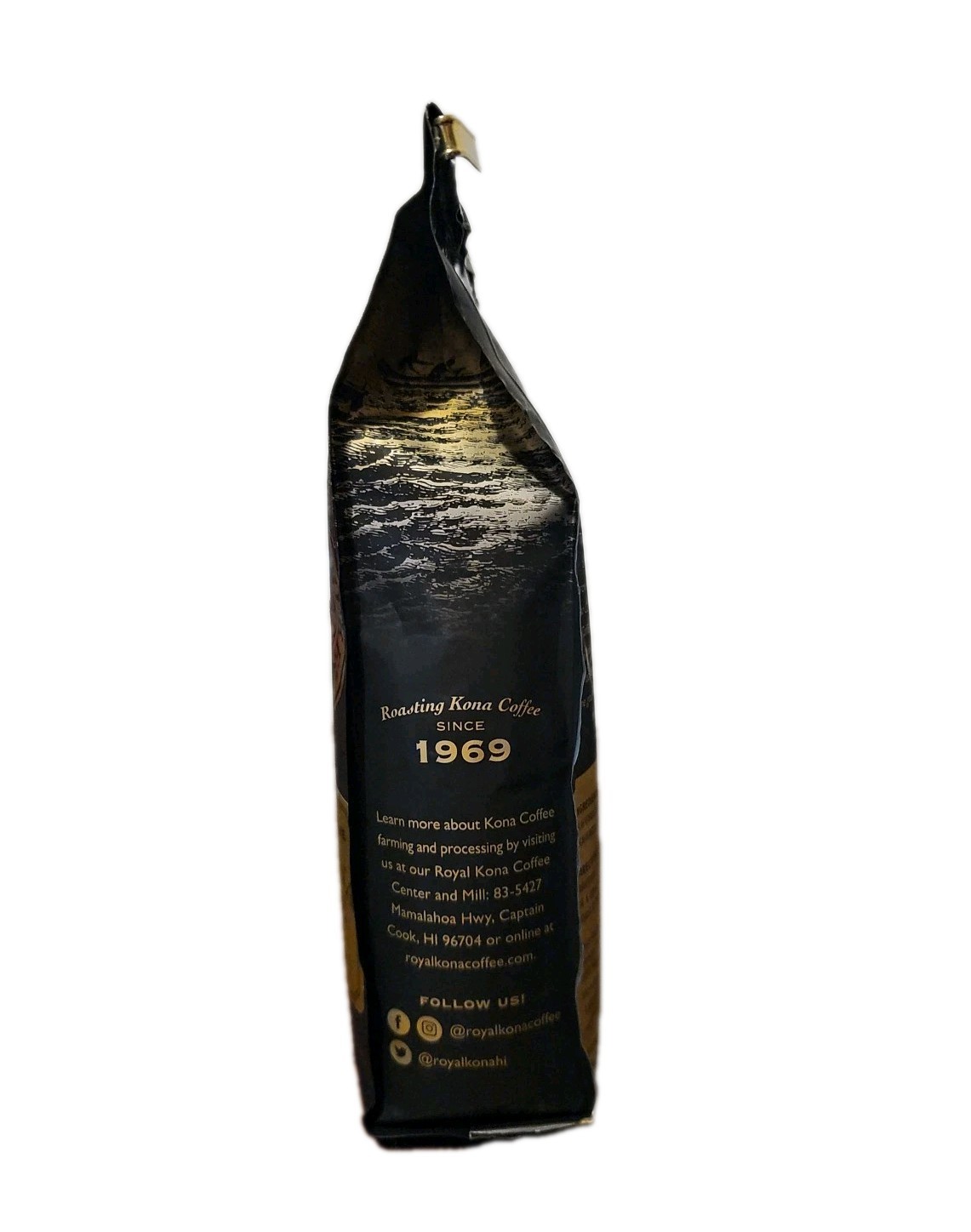 NEW! Royal Kona 100% Kona Private Reserve Medium Whole Bean Coffee-7oz!