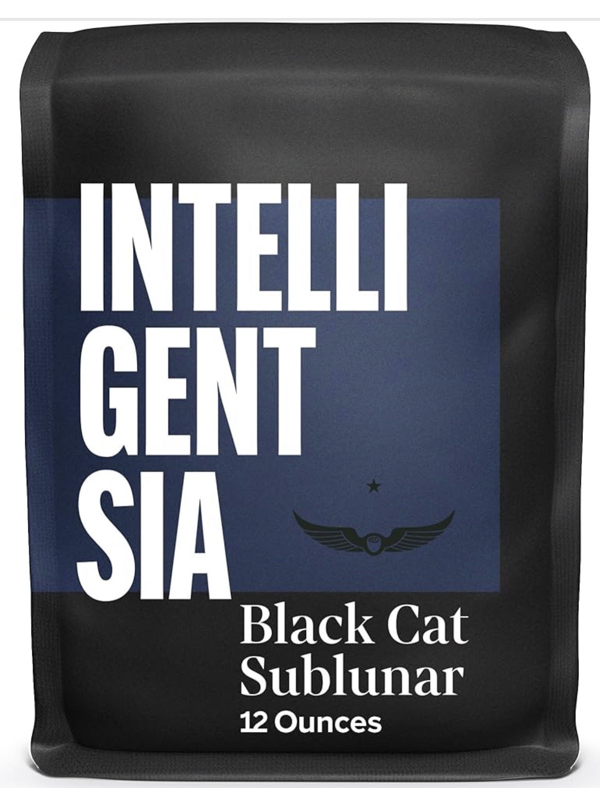 INTELLIGEBTSIA BLACK CAT CLASSIC COFFEE BEANS 12oz