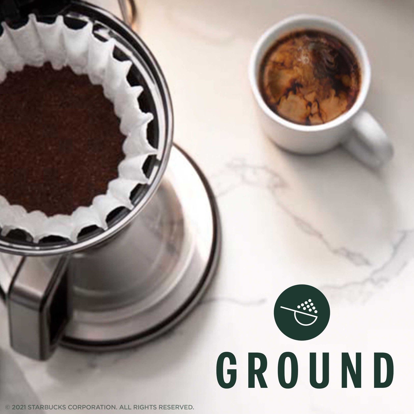 Starbucks Ground Coffee, Dark Roast Hot 12 Ounce (Pack of 6), Italian