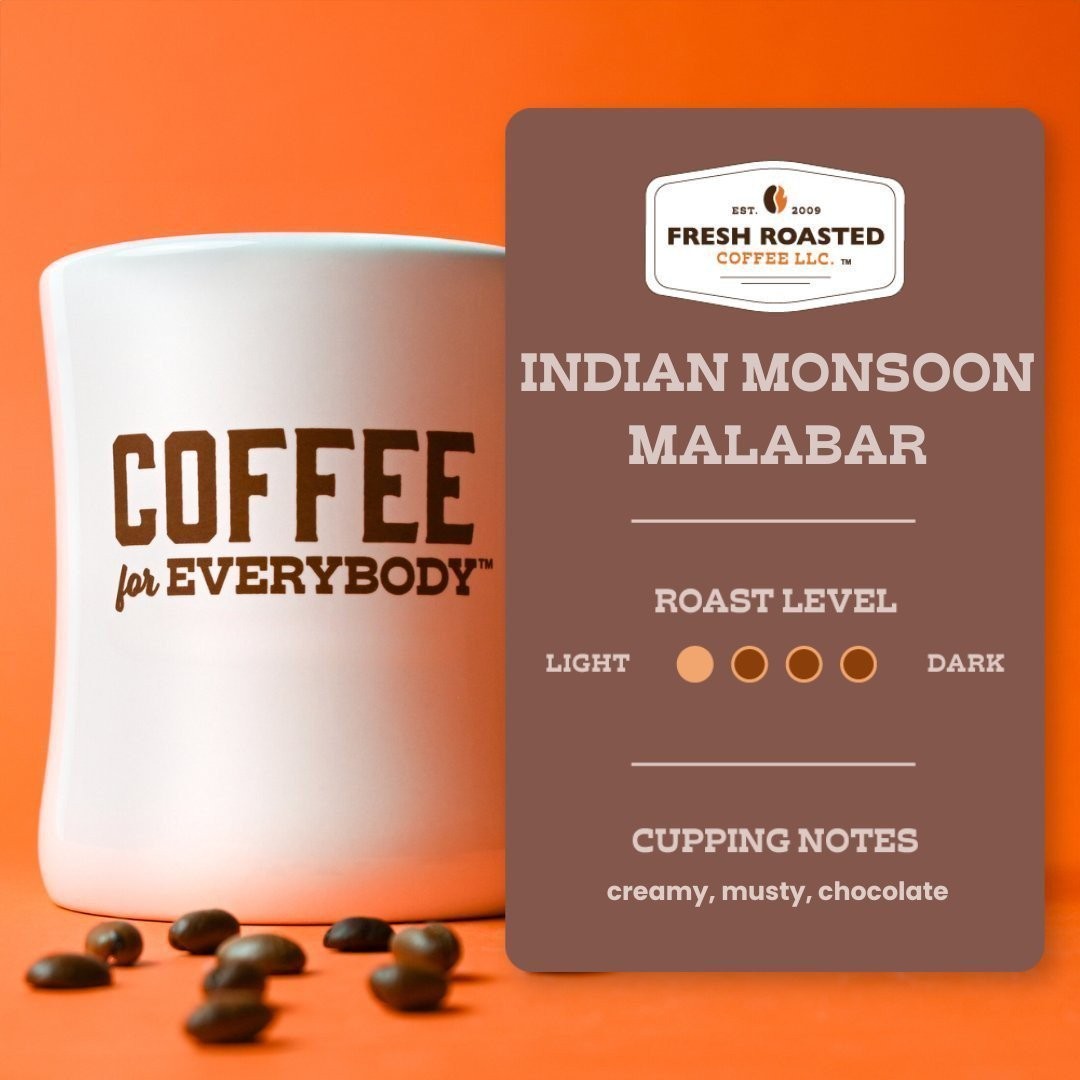 Indian Malabar | Single Origin Coffee | Fresh Roasted Coffee