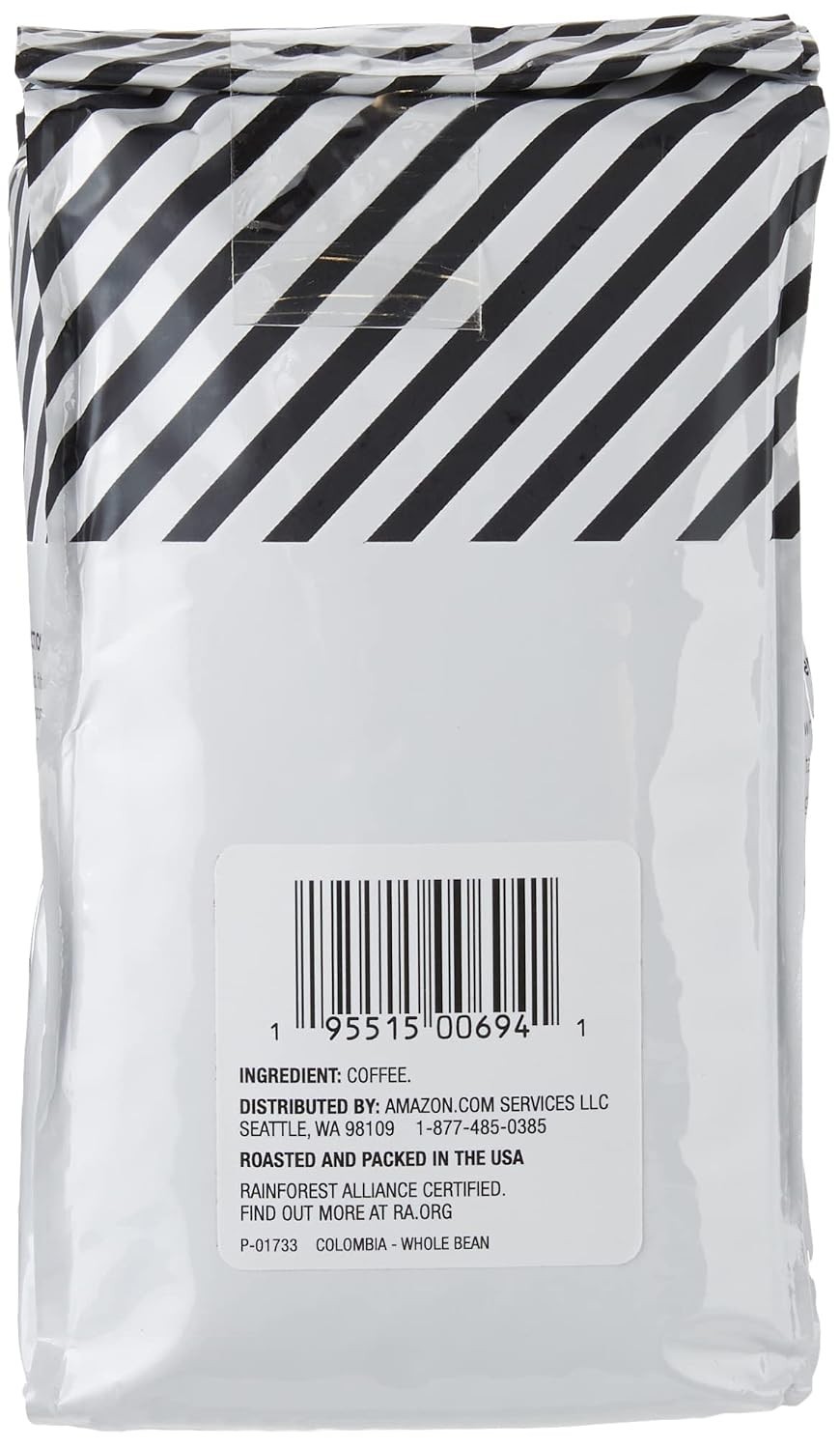 Colombia Whole Bean Coffee, Medium Roast, 12 Ounce