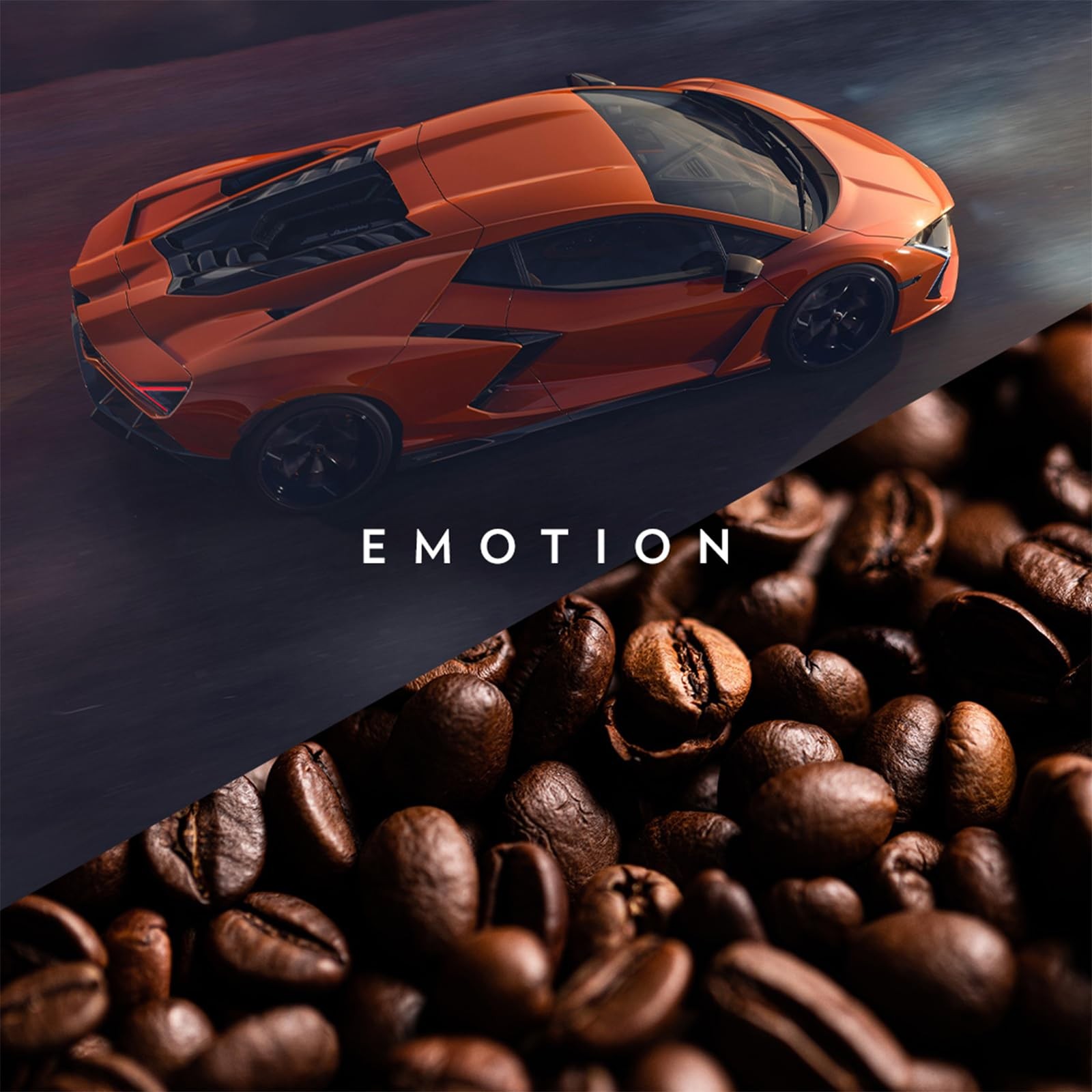 Espresso Whole Bean for Automobili Lamborghini, Dark Roast, Arabica and Robus…