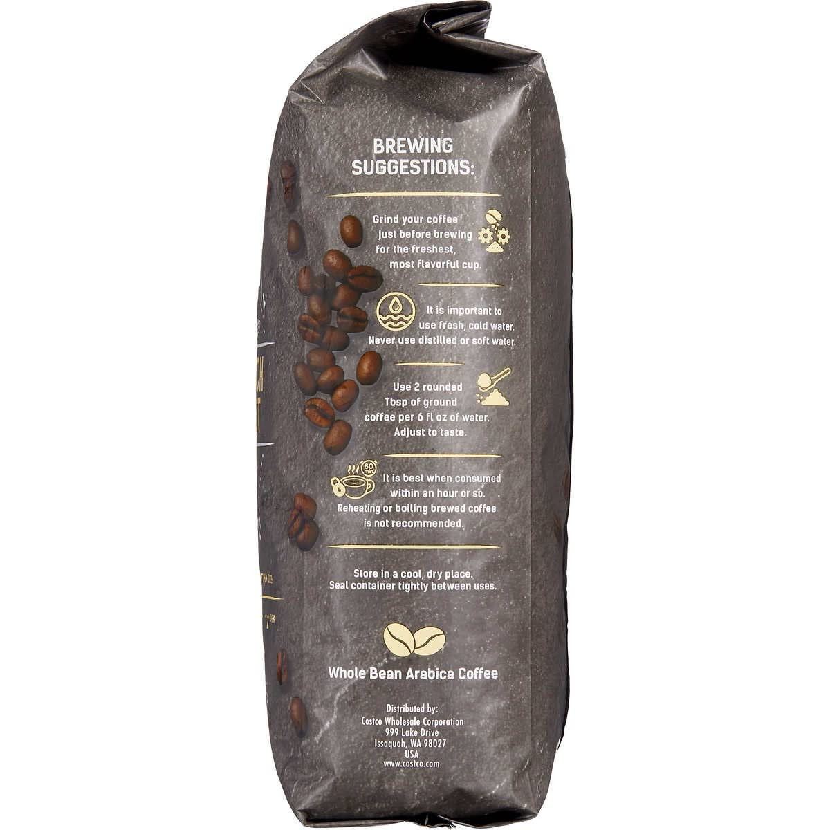 Signature Whole Bean Coffee, French Roast, 2.5 Lbs