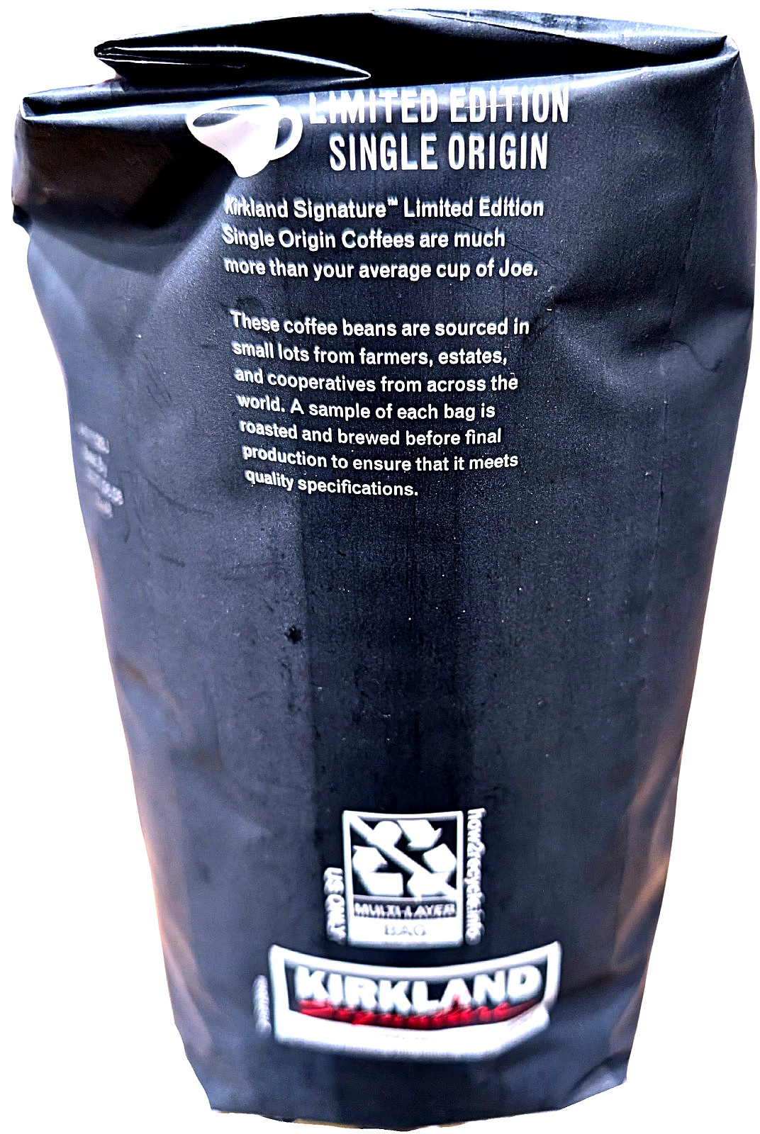 Kirkland Signature Organic Mexico Oaxaca Whole Bean Coffee 2 Pounds EXP 06/2027
