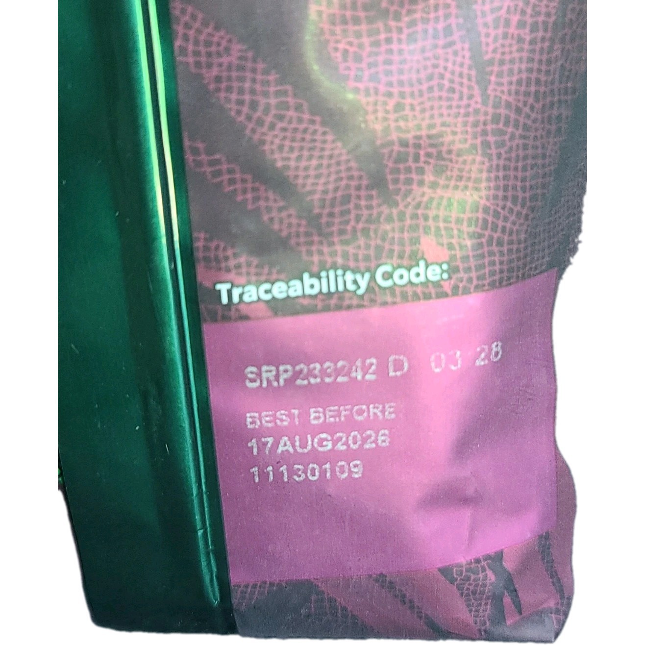 Starbucks Decaf Single-Origin Sumatra Darkroast WholeBean Coffee 1lb / 16oz Bag