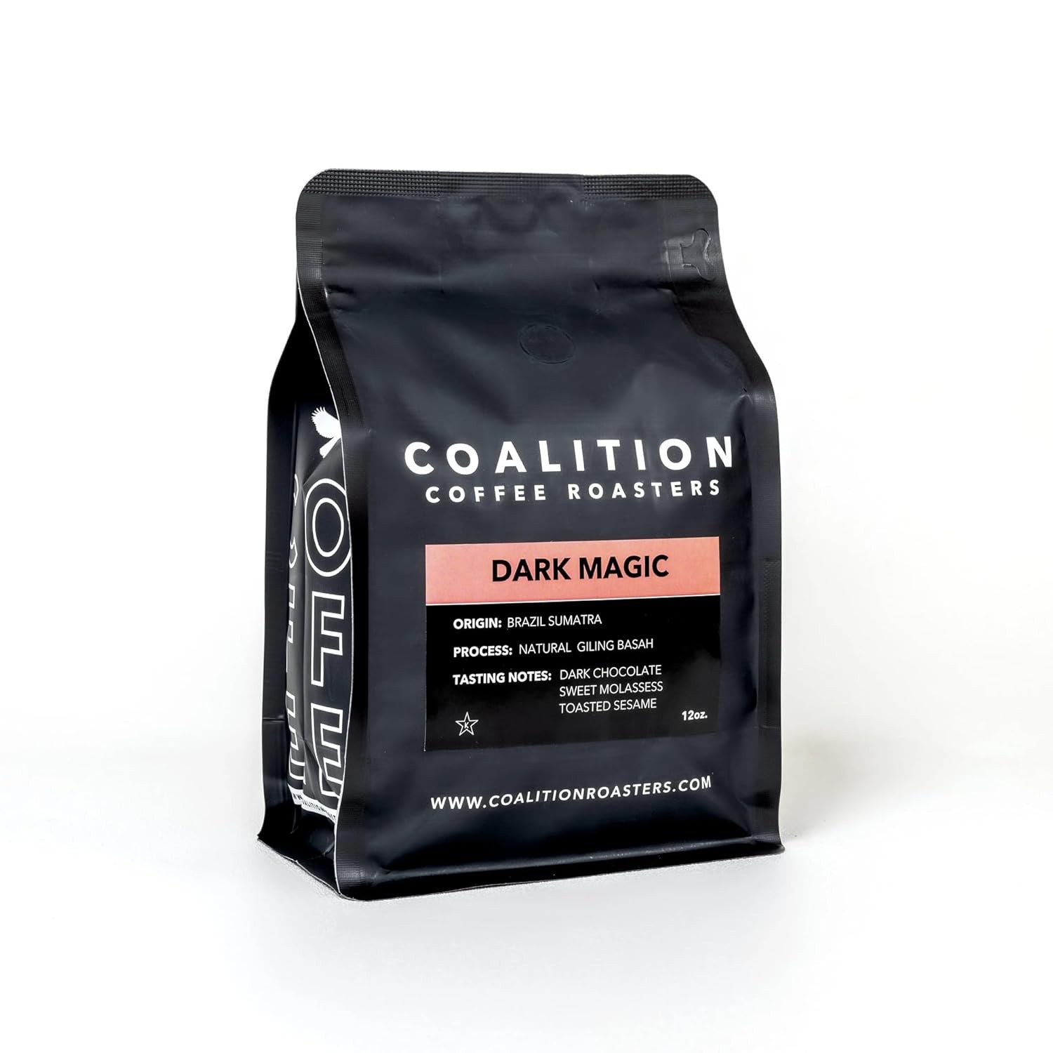 Coalition Coffee Roasters Dark Magic Blend French Roast Whole Bean, 12 oz