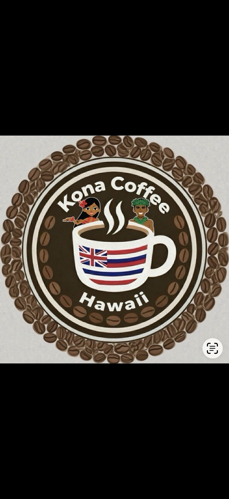 1/2 lb Certified 100% Kona (Hawaii) Coffee—Freshly Roasted To Order!