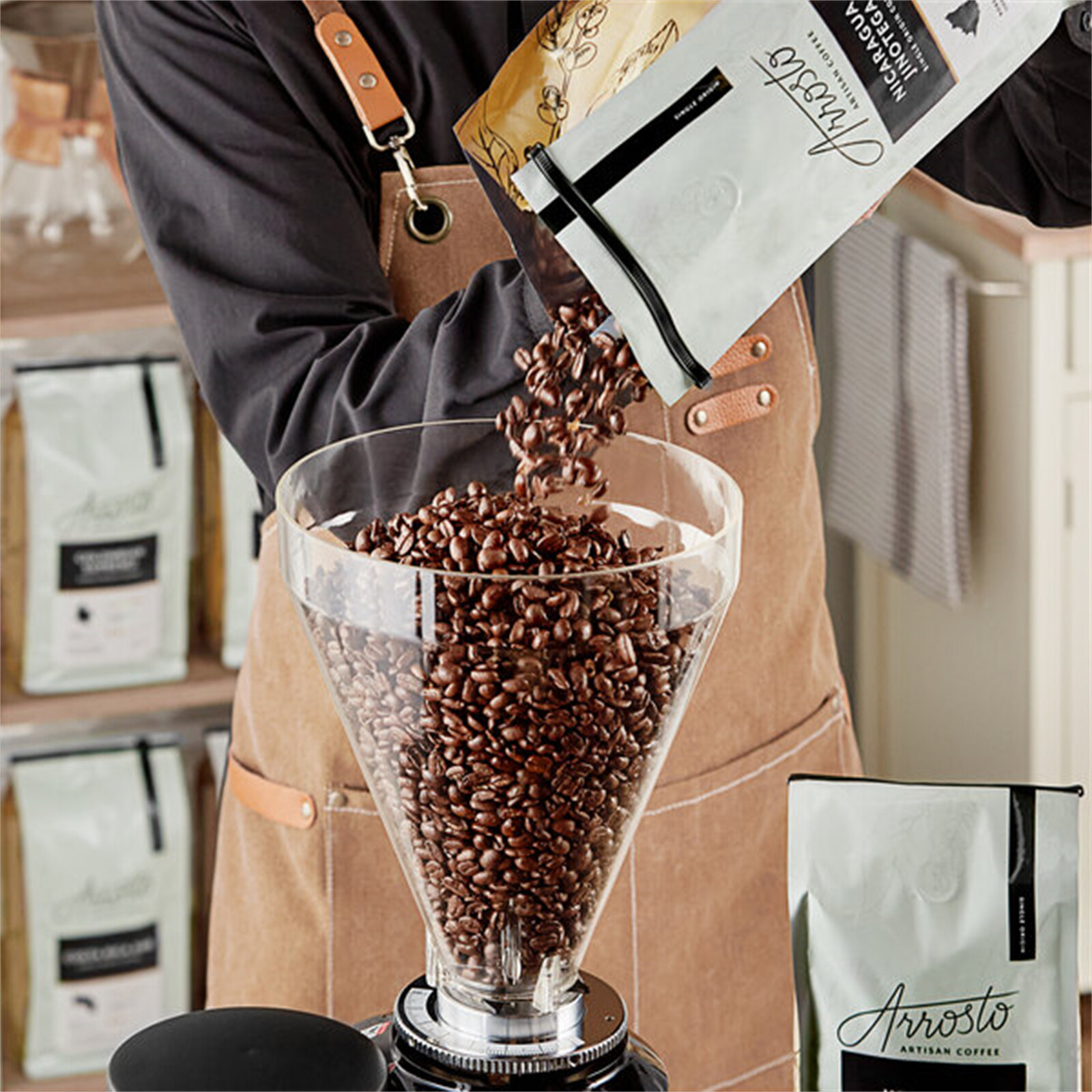 Arrosto Nicaragua Jinotega Single Origin Whole Bean Coffee 2 lb. – 5/Pieces