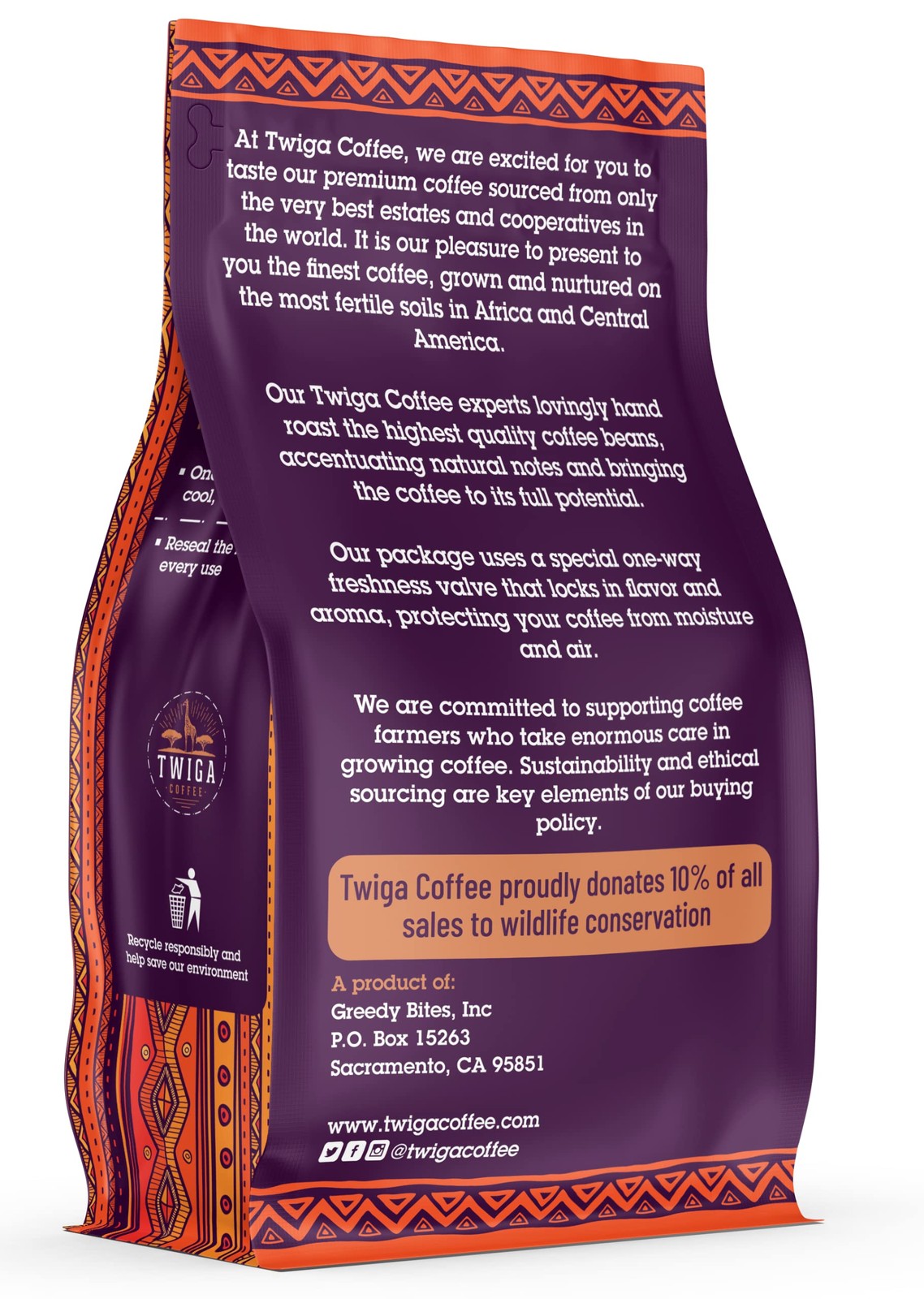 Guatemalan Premium Dark Roast Arabica Single Origin Whole Bean Coffee 12 Oz