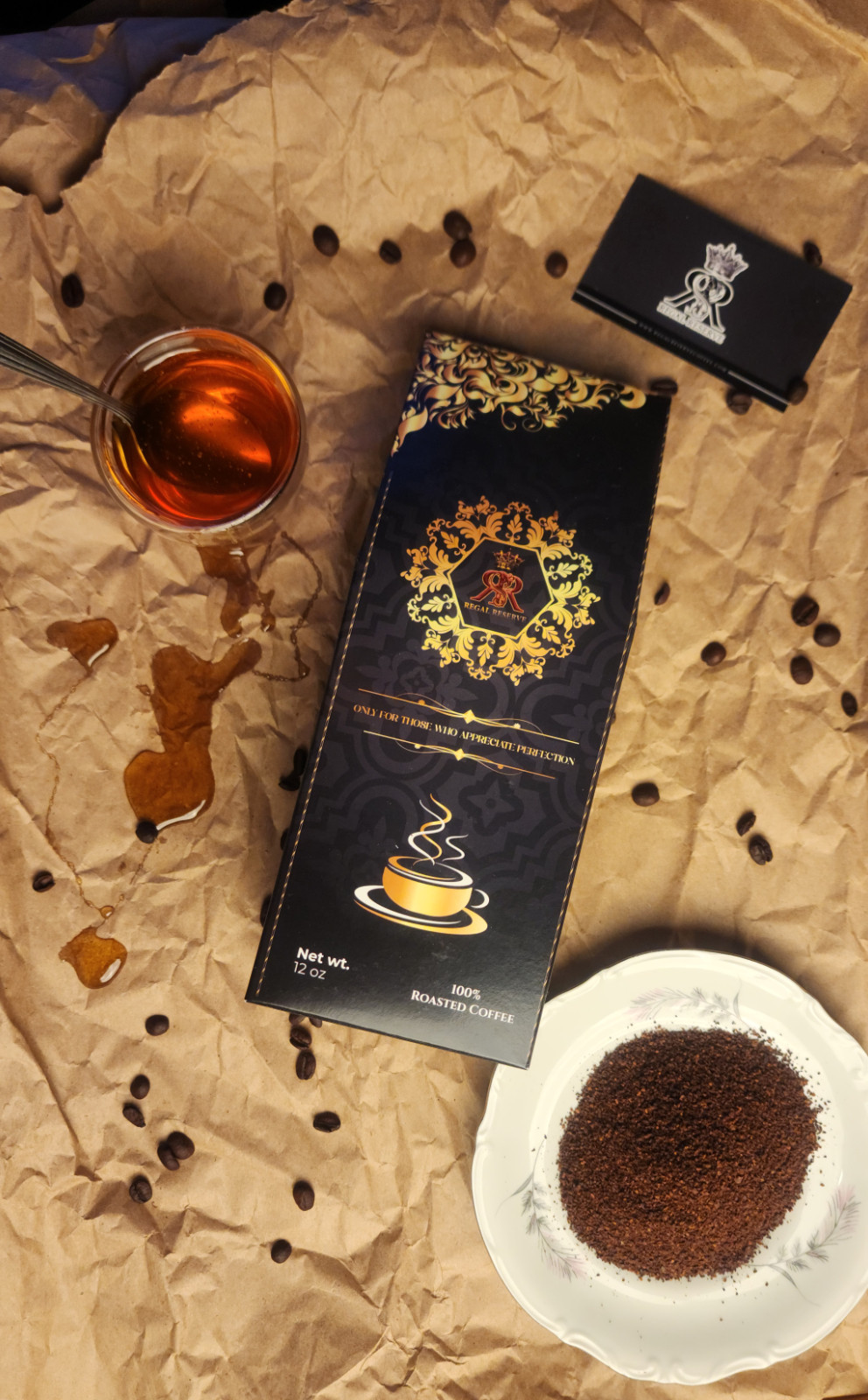 Cocoa Crown Coffee by Regal Reserve – Central American Blend – Medium Roast 3/5