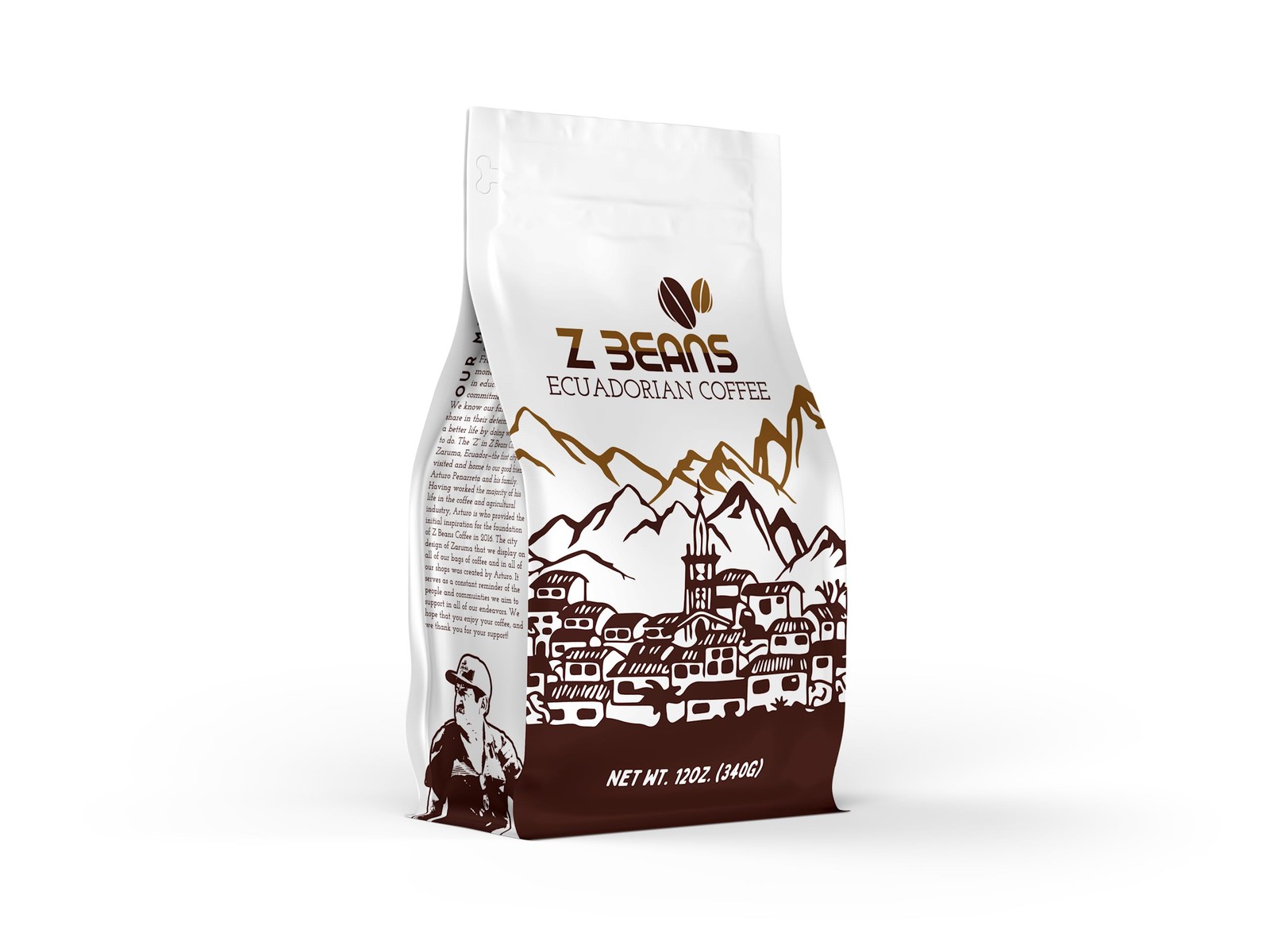 Processed Organic Premium Grade Arabica Whole Bean Dark Roast Coffee- Sustain…