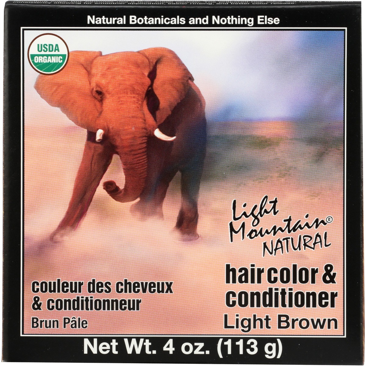 Light Mountain Natural Haircolor And Conditioner Brown 4 Oz 3 Pack