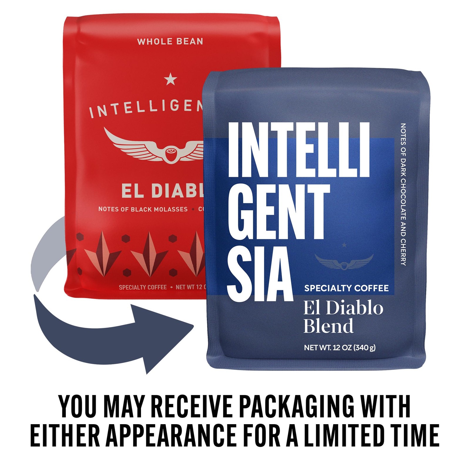 Intelligentsia Coffee, Medium Roast Whole Bean Coffee – El Diablo 12 Ounce Bag