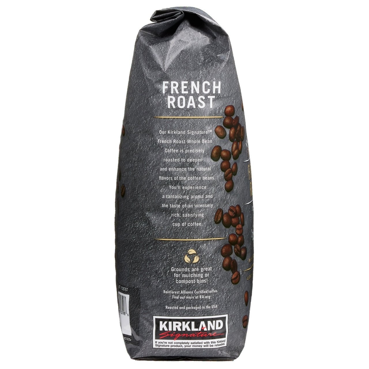 Kirkland Signature Whole Bean Coffee, French Roast, 2.5 lbs