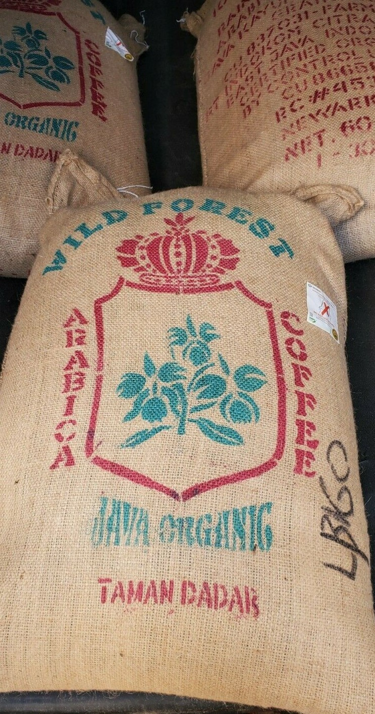 5 LB INDONESIA INDONESIAN JAVA UNROASTED GREEN COFFEE BEANS – ORGANIC ARABICA