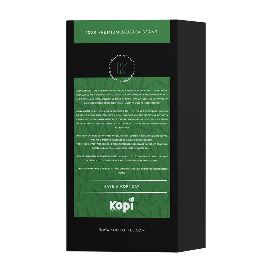 NEW Fresh Indonesian Gayo Arabica Coffee Beans Medium Roasted