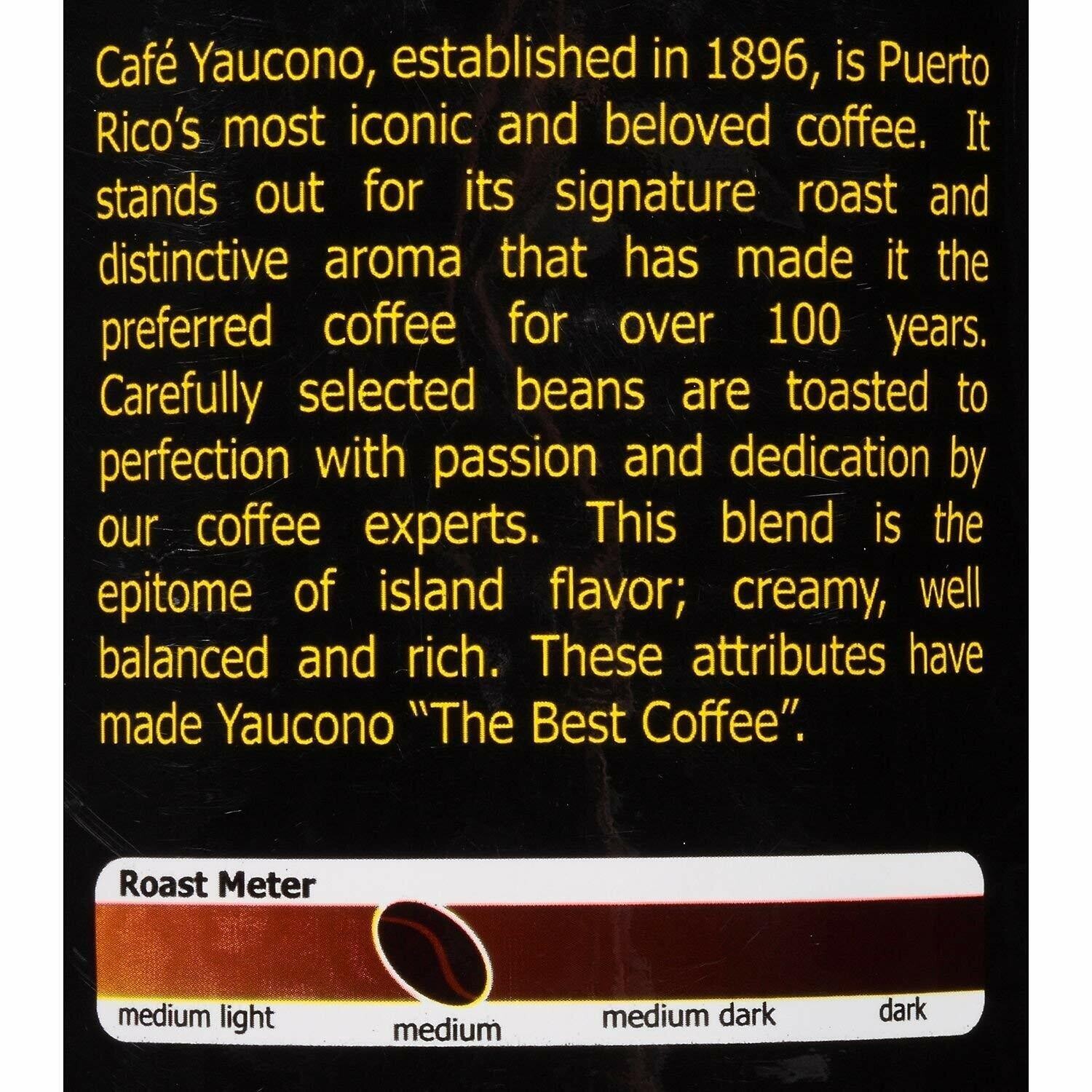 Yaucono Whole Bean Coffee in Bag, 2 Pound (Pack of 1)