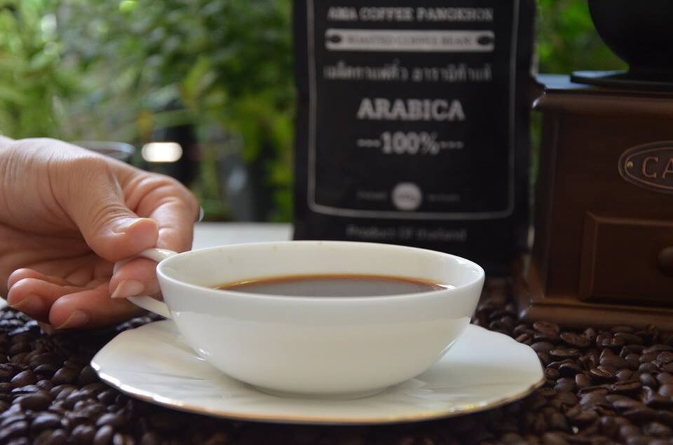 Roasted Coffee Beans AMA COFFEE PANGKHON 100% Arabica from Chiangrai Thailand