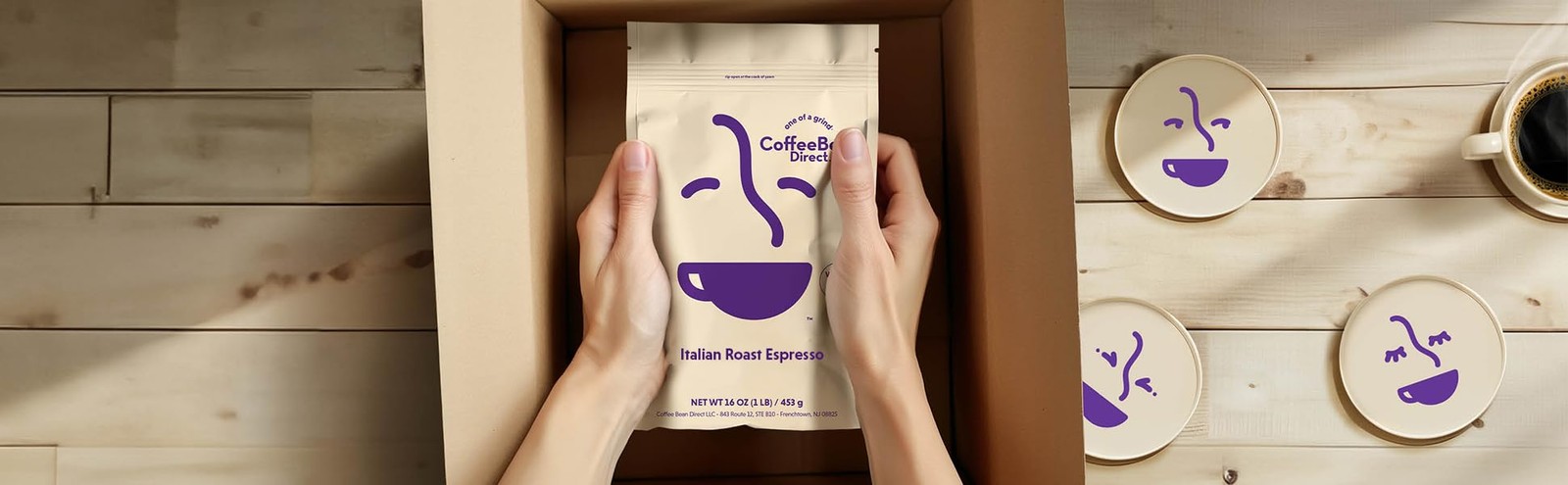 Hazelnut Flavored, Whole Bean Coffee, 5 Pound Bag (Pack of 1)