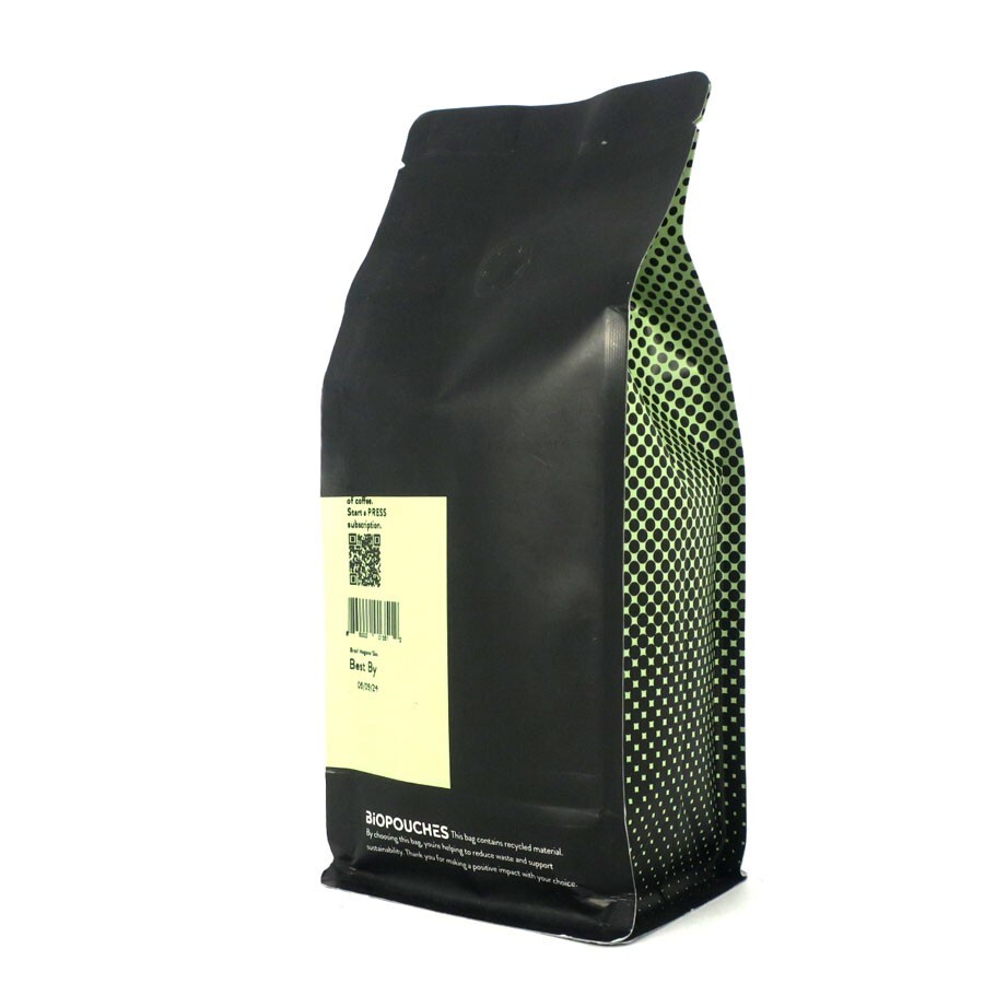 Press Brazil Mogiano, Chocolate, Hazelnut, Big Body, Whole Bean Coffee 12 oz