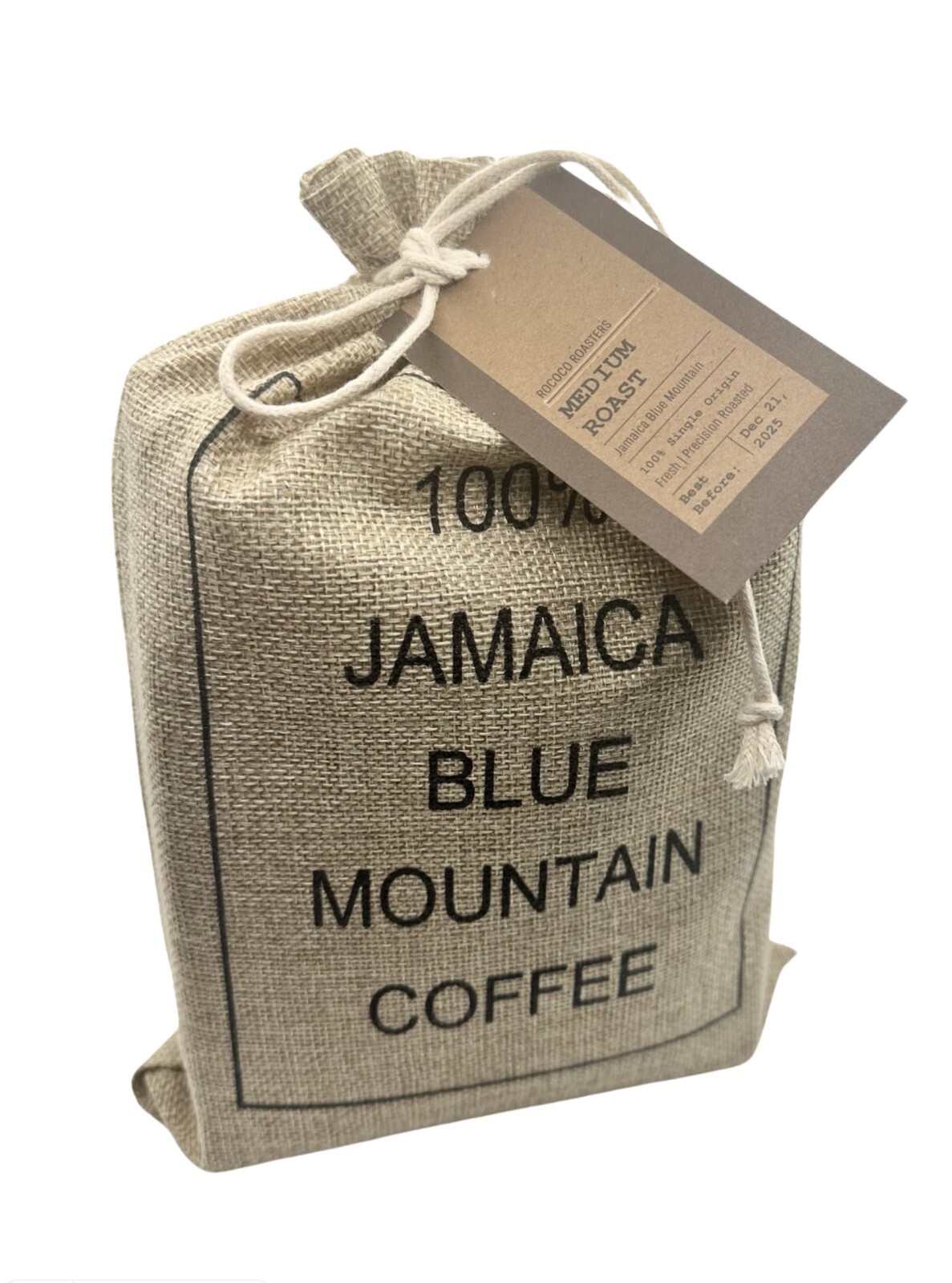100% Jamaica Blue Mountain Coffee • Fresh Roasted to Order • 1 LB Bag