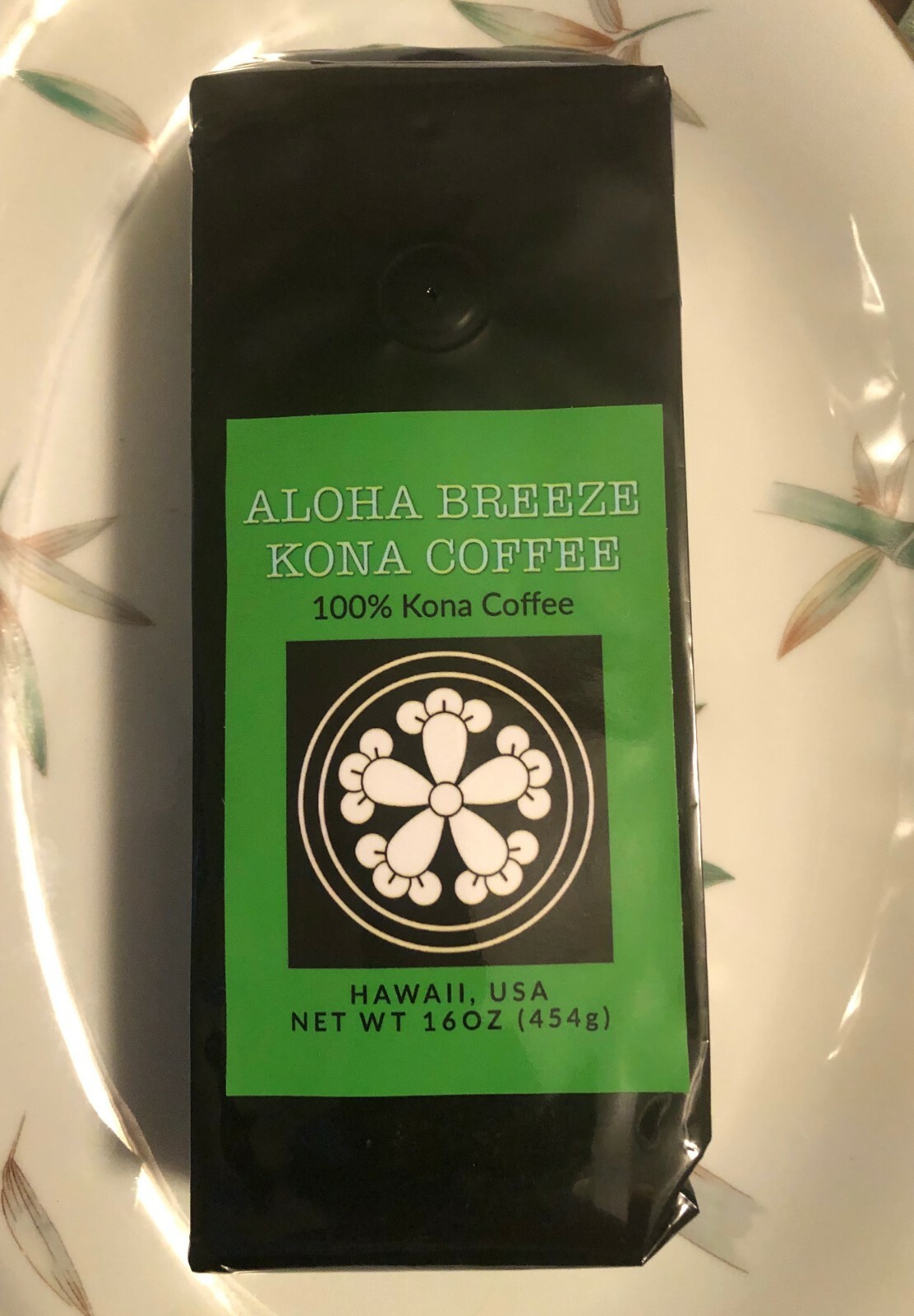 100% Kona Coffee in 16-ounce (1lb.) Bags. Bean or Ground. 100% Pure Kona Coffee