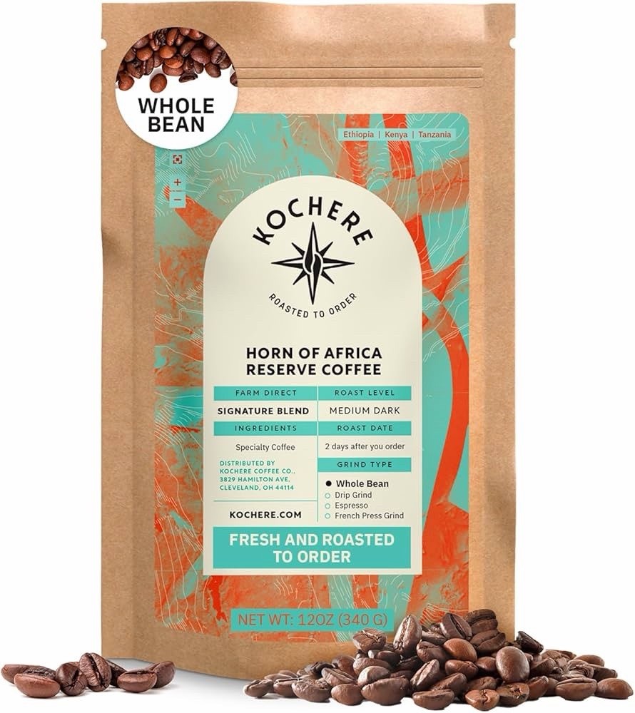 Horn of Africa Signature Reserve Espresso Beans – Medium Dark Roast Coffee