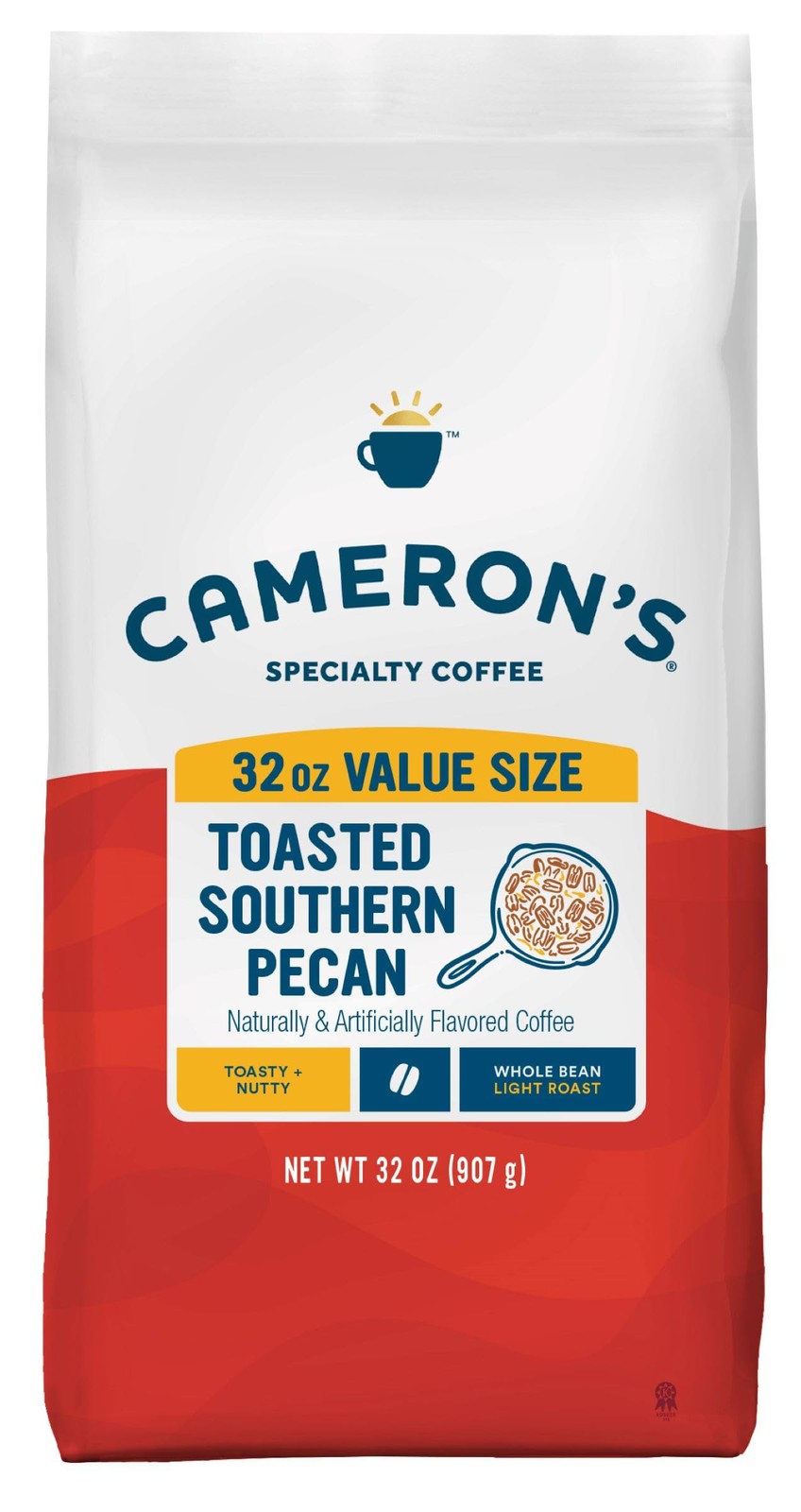 Cameron’s Coffee Roasted Whole Bean Coffee, 32 Ounce (Pack of 1), Brown