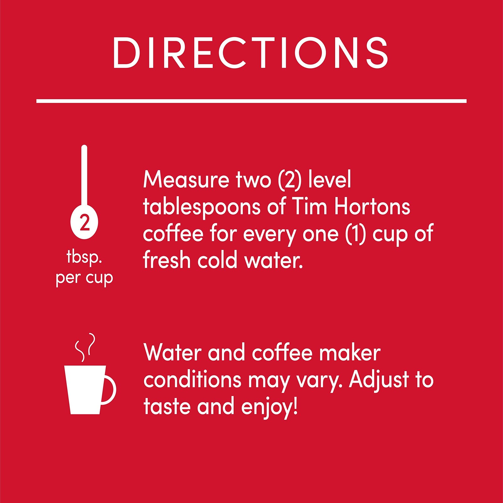 Tim Hortons Dark Roast Coffee 12 Ounce Pack of 6 Premium Arabica Beans