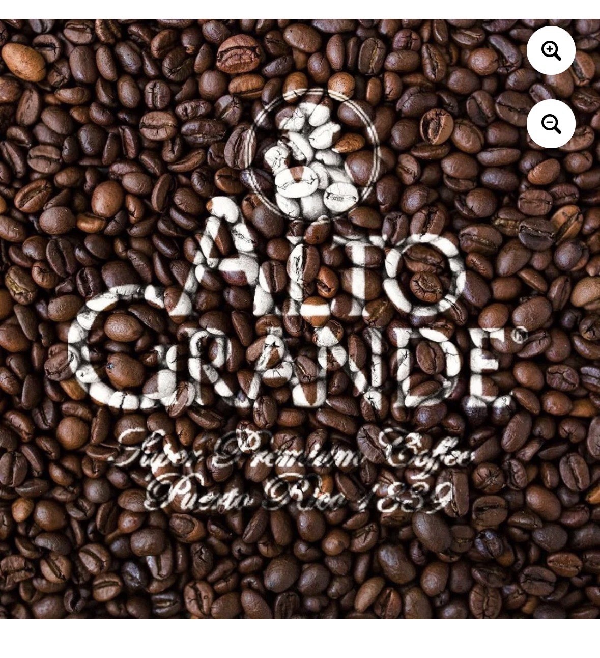 Alto Grande Premium Whole Bean Coffee, 100 Percent Puerto Rico Arabica 2lb