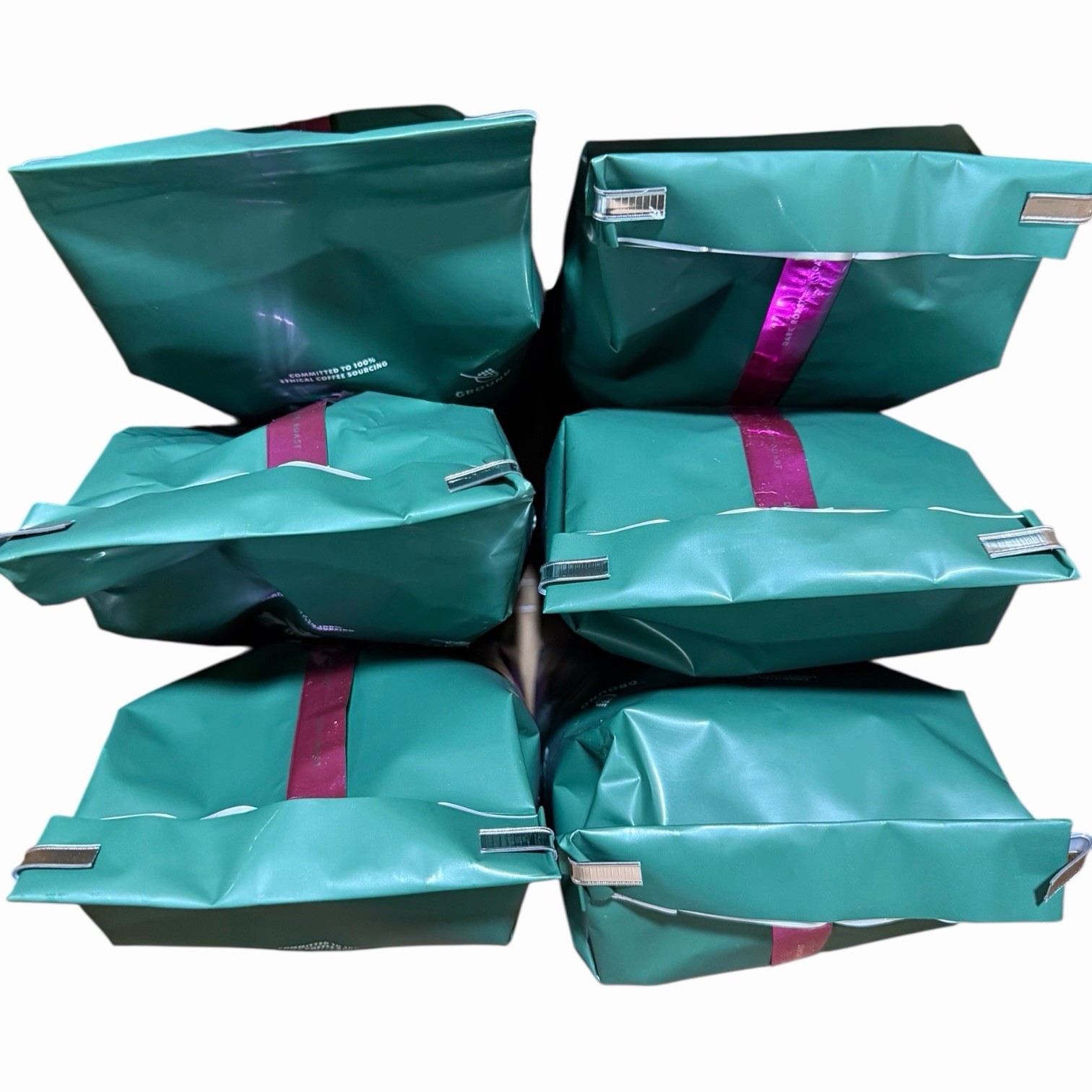 6 X Bags Starbucks French Roast Ground 18 Oz. FRESH PRODUCTS EXP. 10/10/26