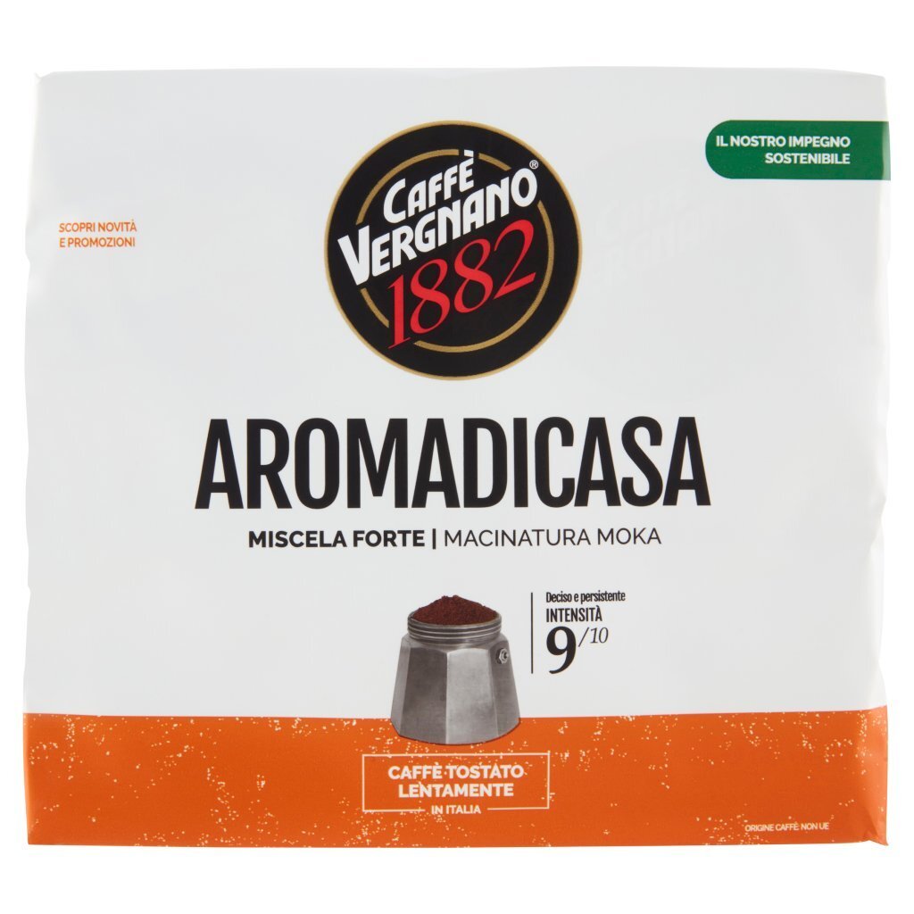 Vergnano Coffee | Coffee Vergnano House | 17,6 Oz /500 Gr | Caffe Vergnano