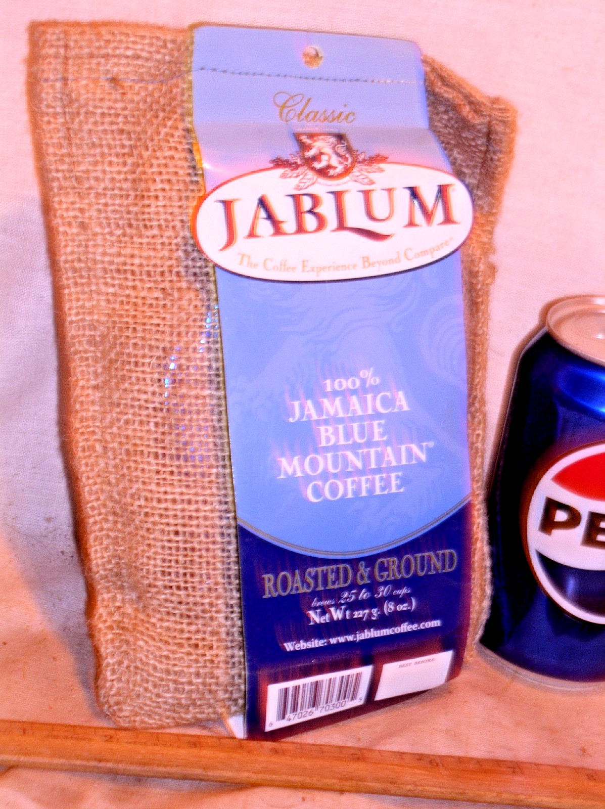 SEALED 8 OZ BLUE MOUNTAIN CLASSIC JABLUM 100% JAMAICA ROASTED GROUND COFFEE