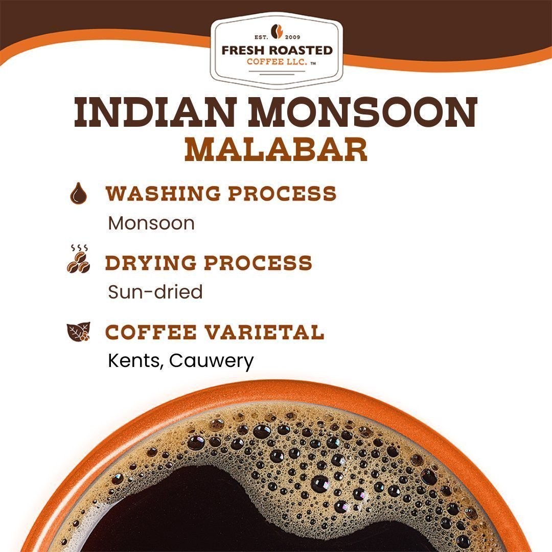 Indian Malabar | Single Origin Coffee | Fresh Roasted Coffee