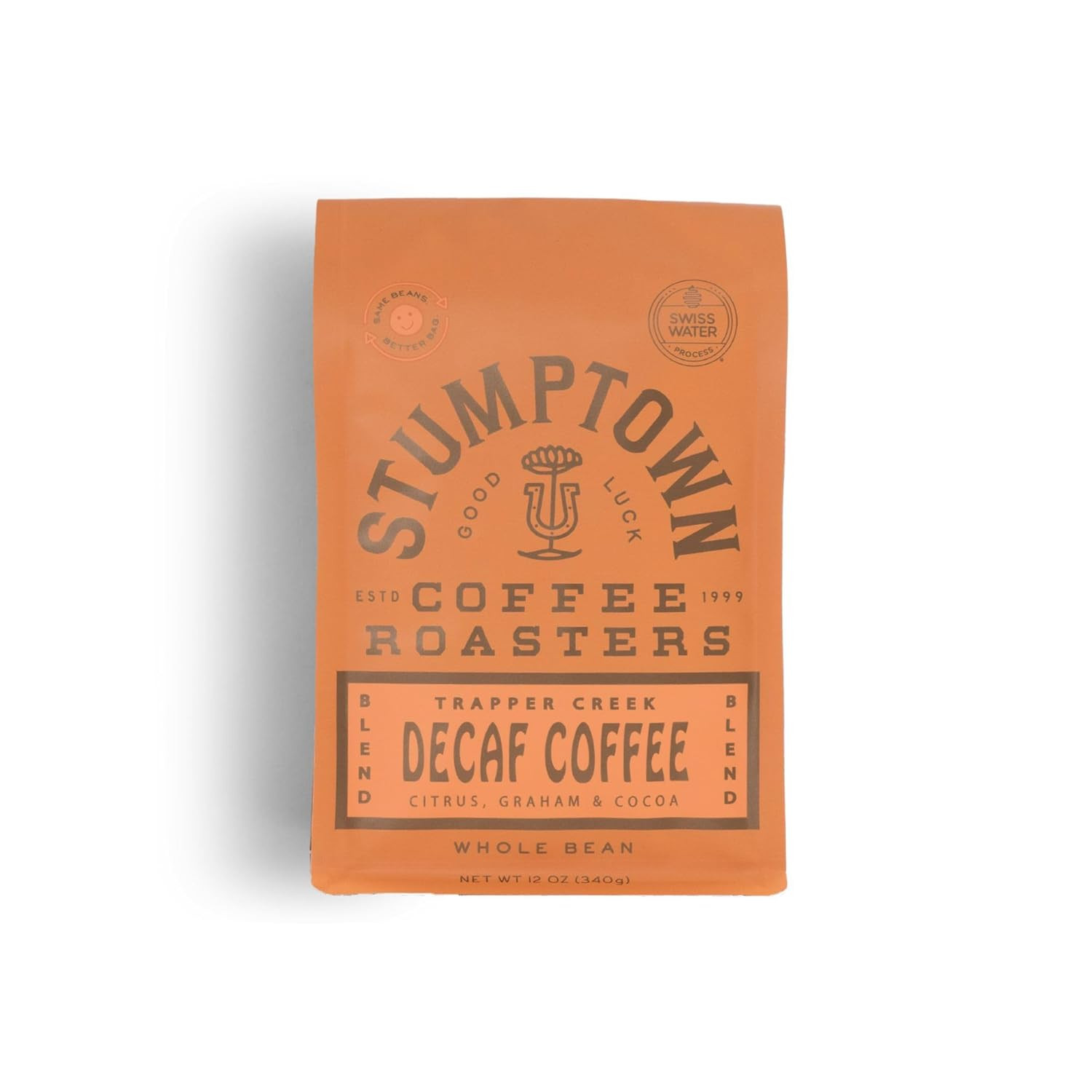 Stumptown Coffee Roasters, Decaf Whole Bean Coffee, 100% Arabica Coffee – Trappe